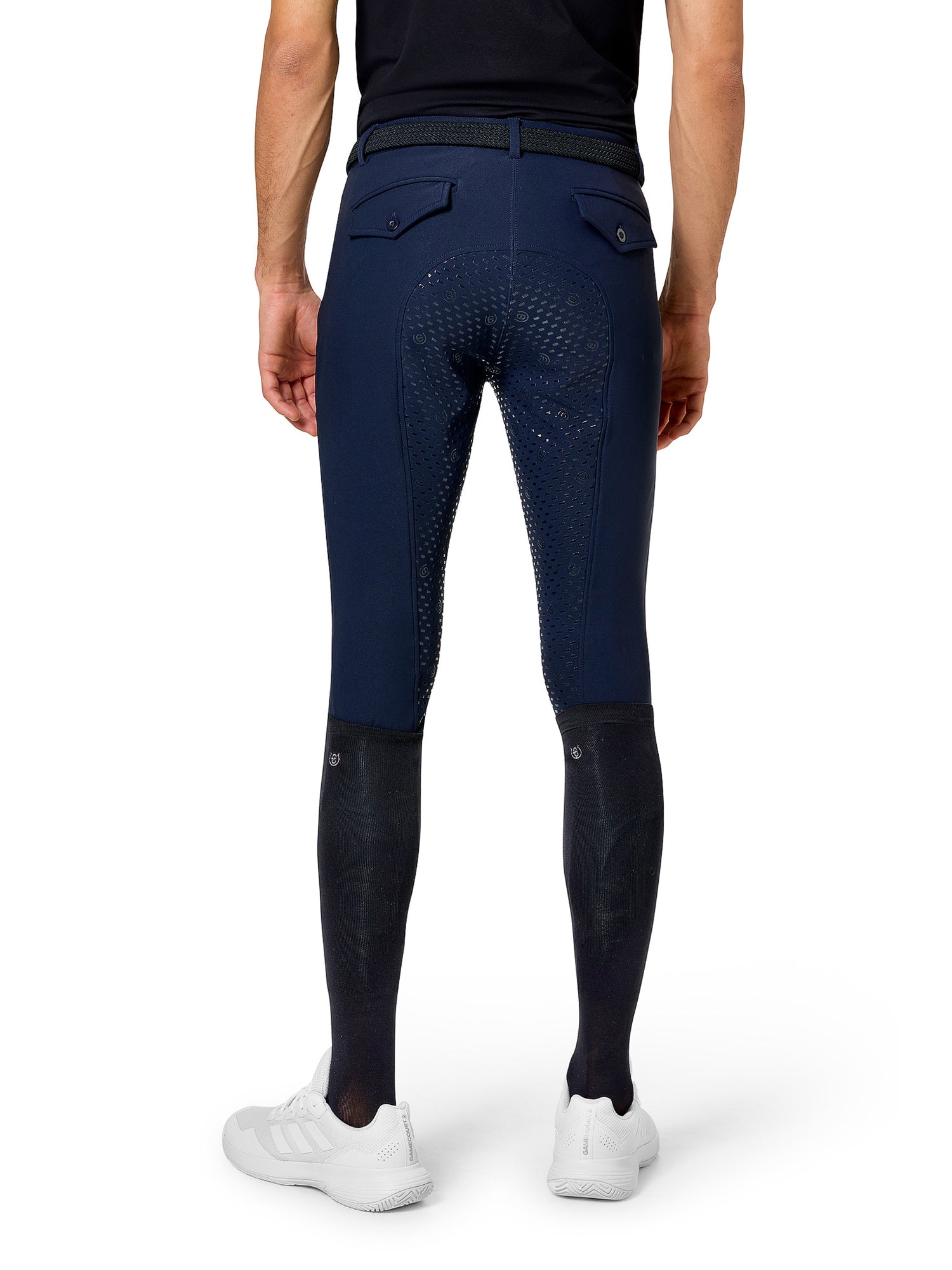 Riding Breeches Men Active Navy