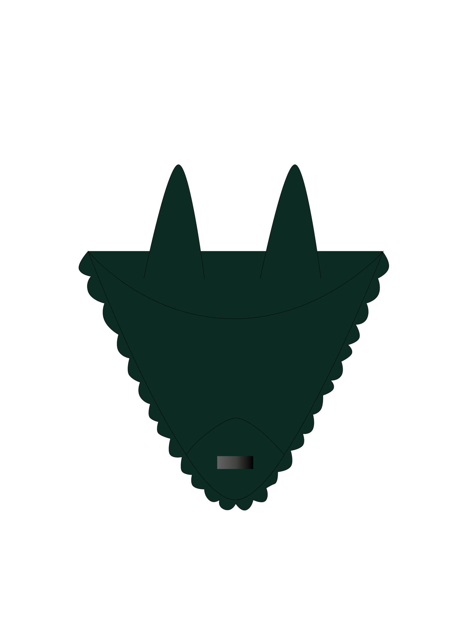 Ear Bonnet Satin Sycamore Green