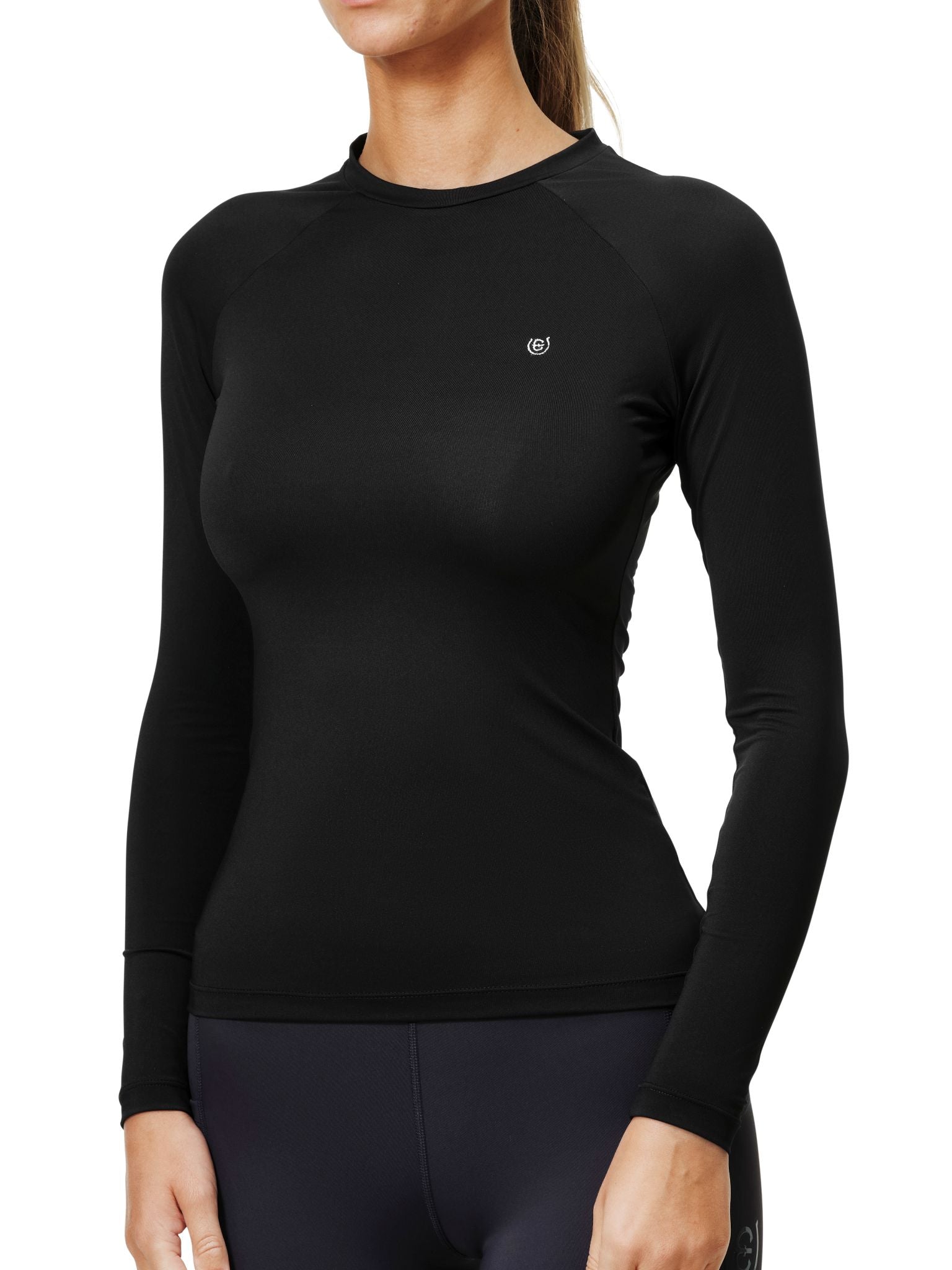 Dynamic Base Layer Top Black | Equestrian Stockholm