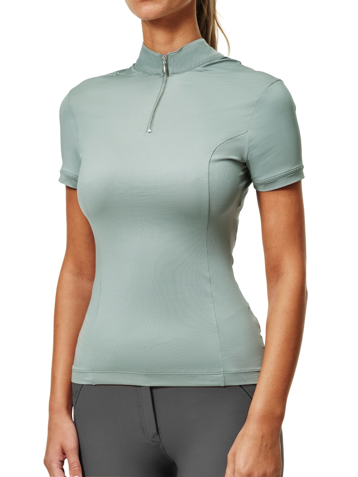 UV Protection Top Short Sleeve Mint Green