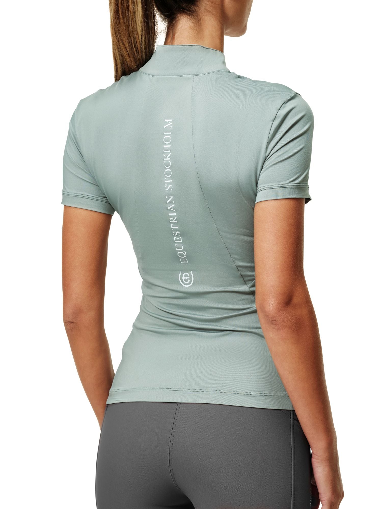 UV Protection Top Short Sleeve Mint Green