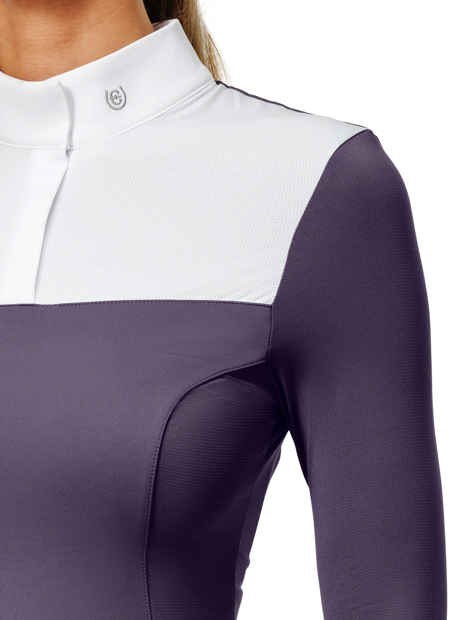 Fine Line Competition Top Dark Violet