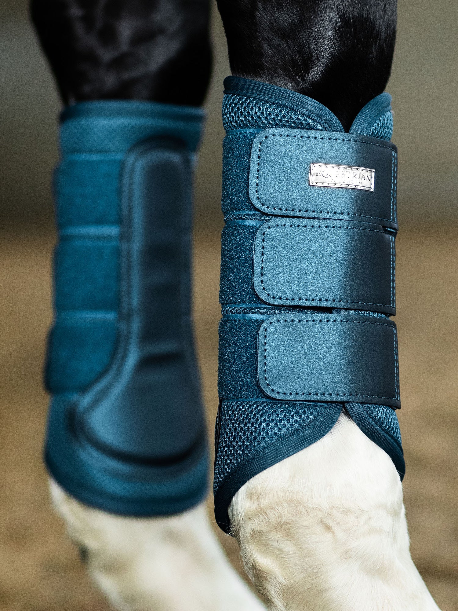 Mesh Brushing Boots Aurora Blues