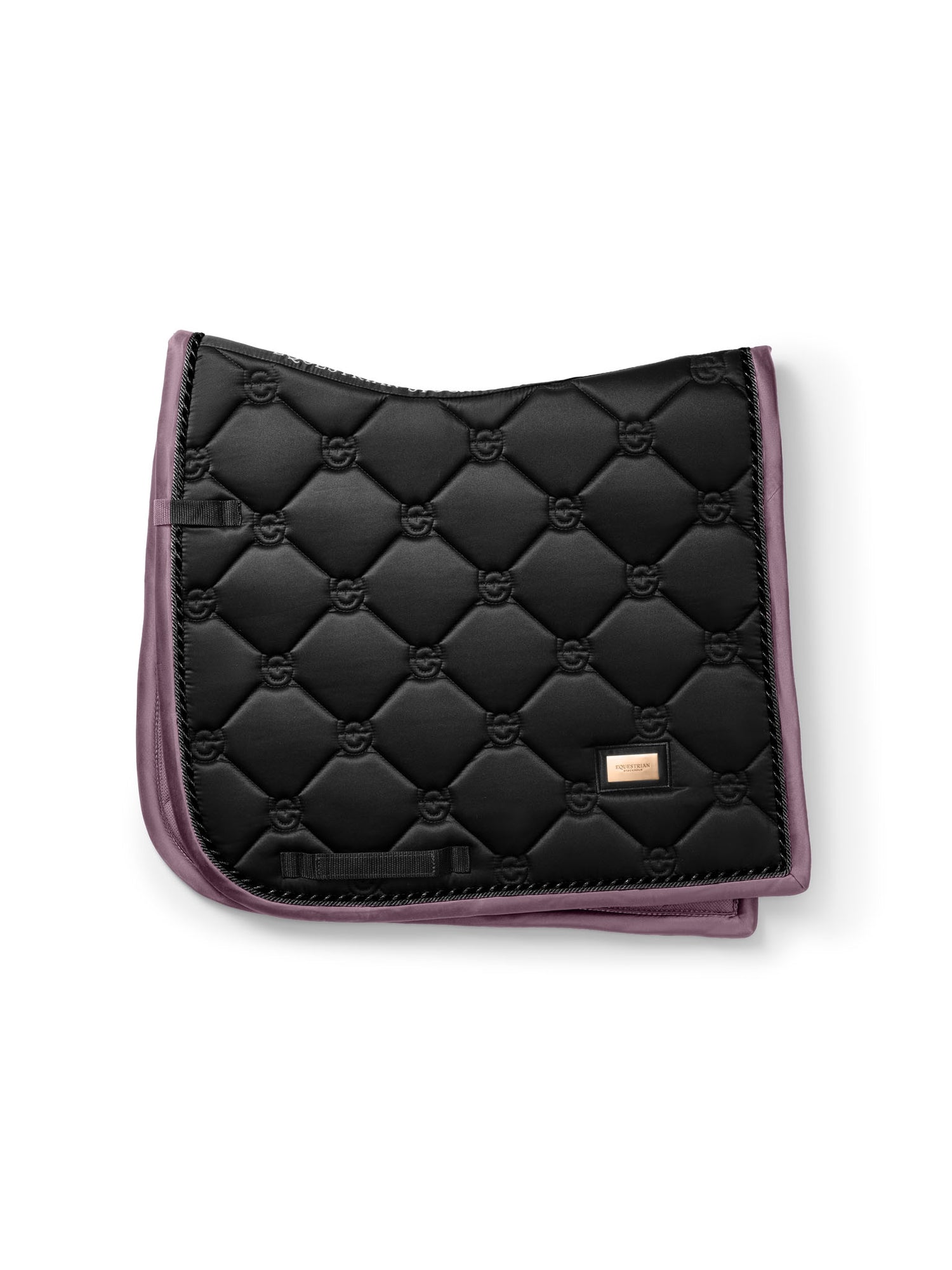 Dressage Saddle Pad Black Blush