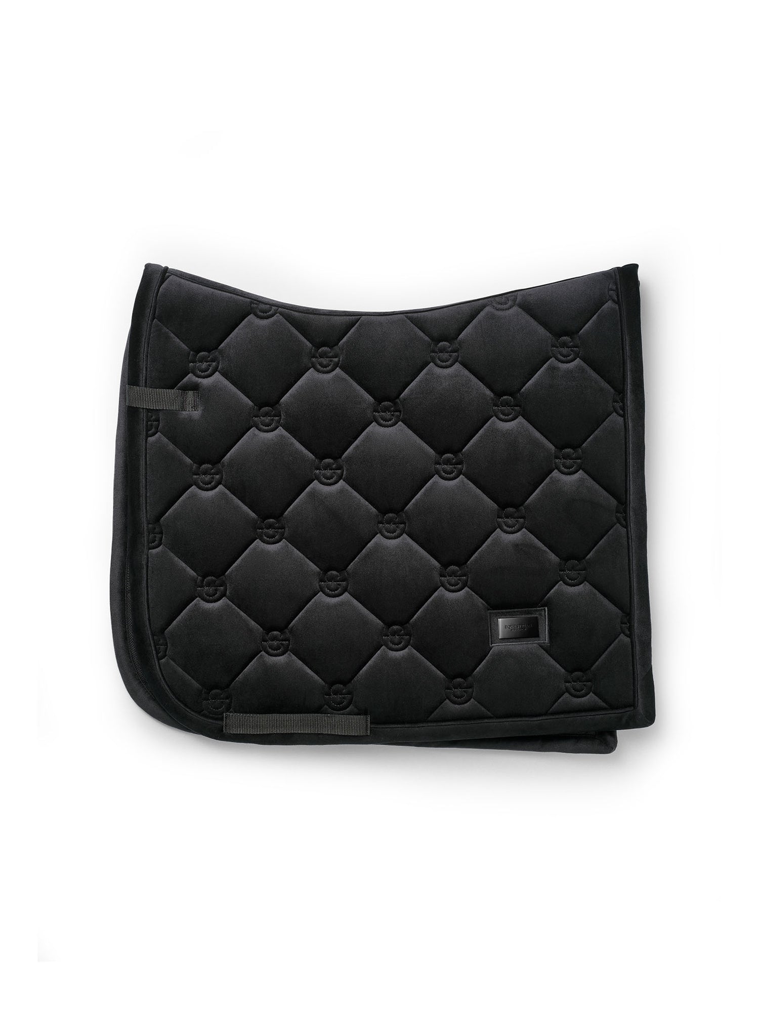 Dressage Saddle Pad Velvet Black