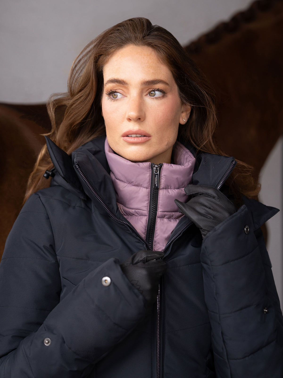 Denali Winter Jacket Black Blush