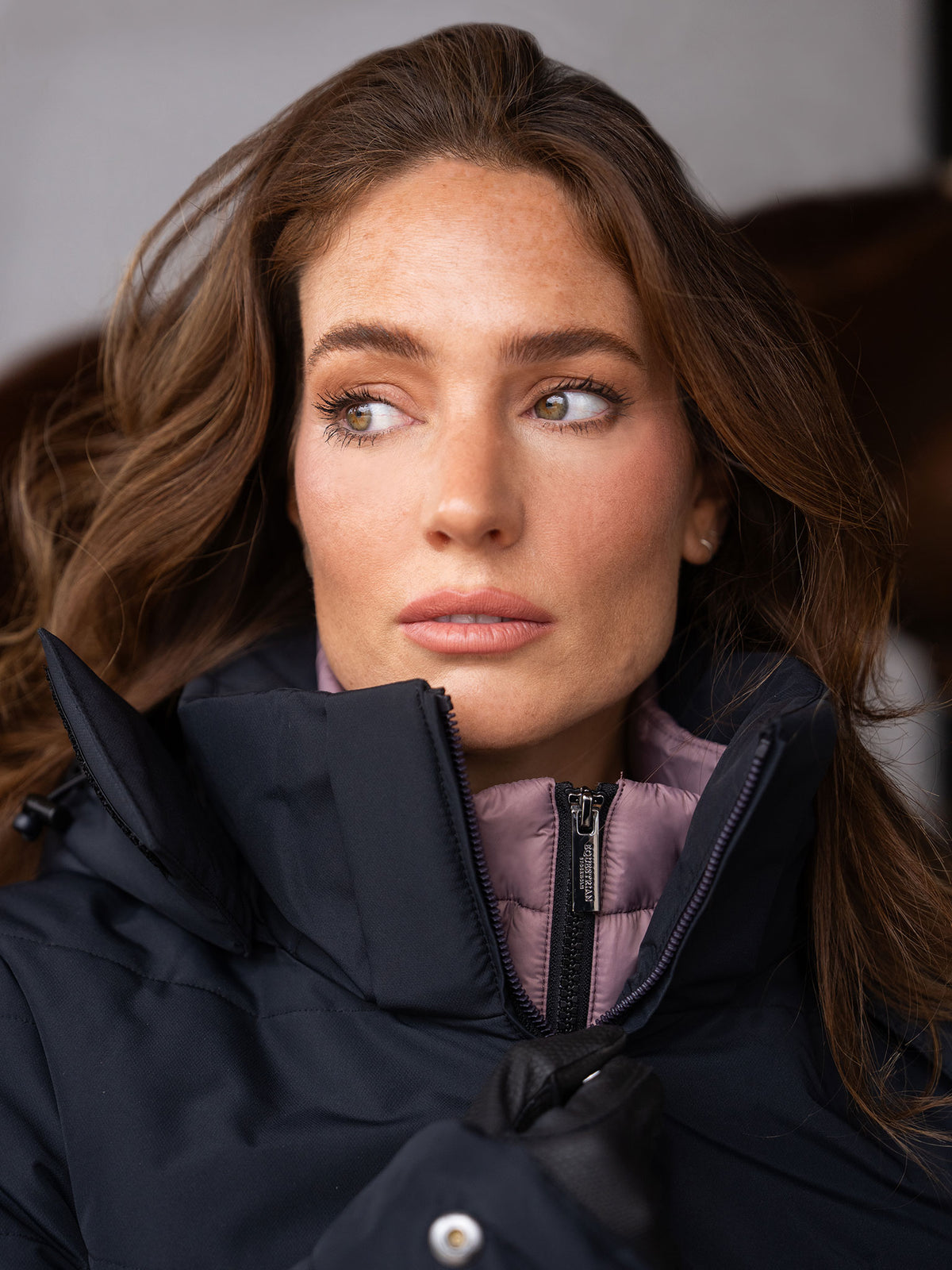 Denali Winter Jacket Black Blush