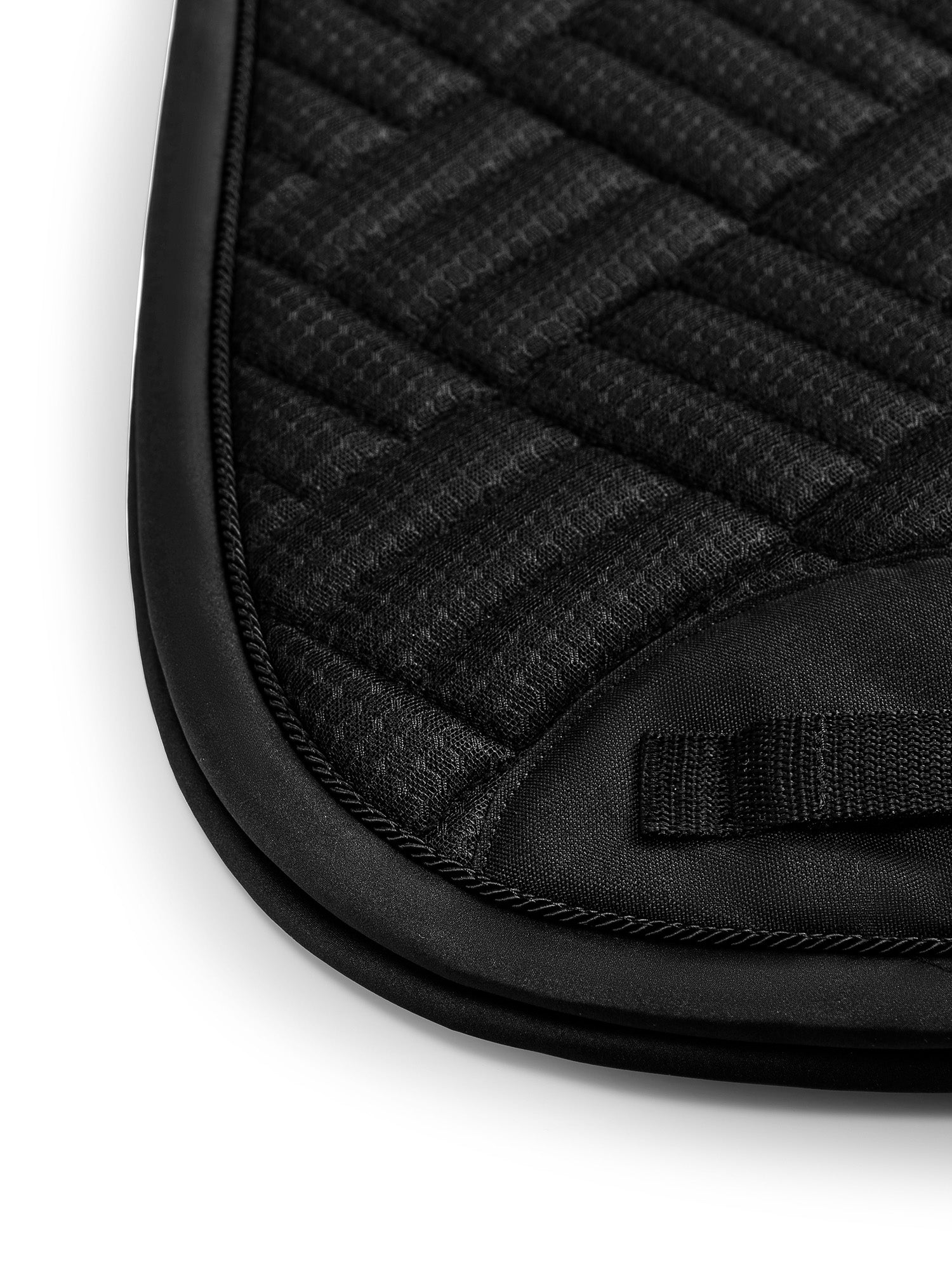 Dressage Saddle Pad Modern Mesh Black