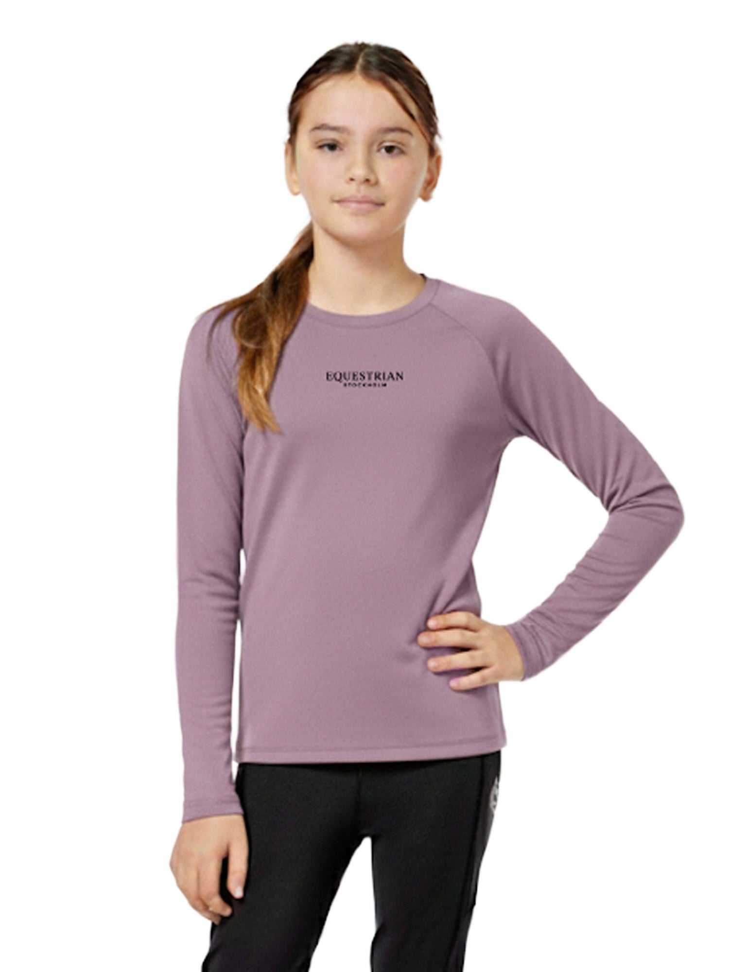 Soft Cotton Base Layer Young Rider Blush