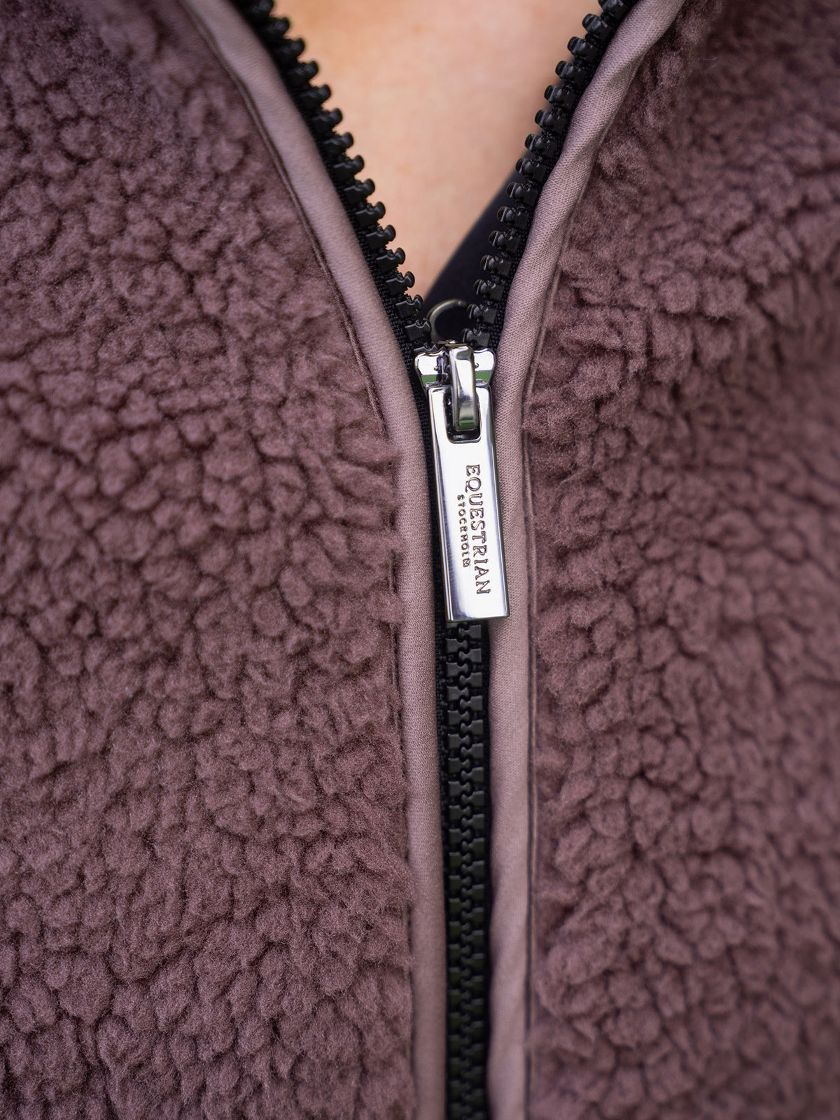Chaqueta Teddy Fleece Blush
