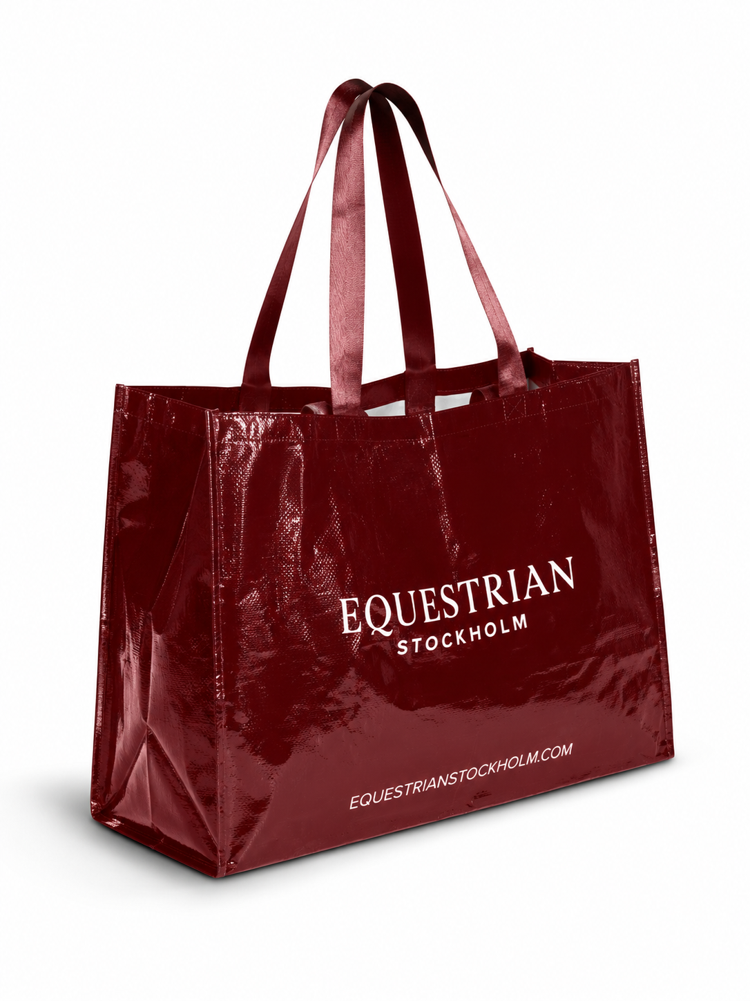 Woven Stable Bag Bordeaux