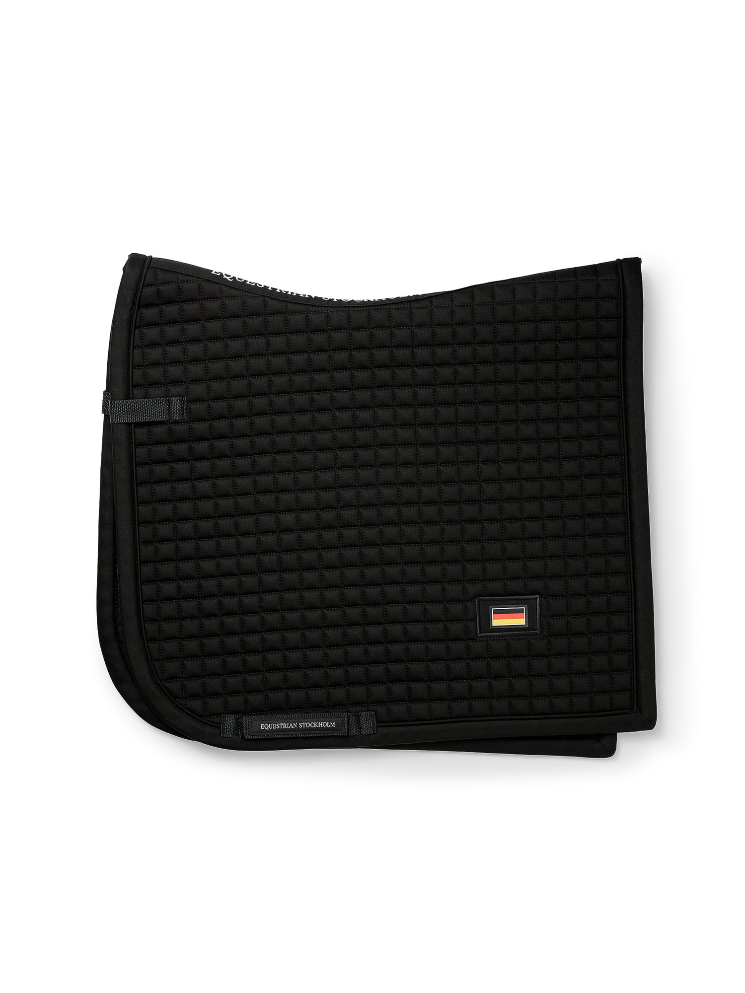 Dressage Saddle Pad Cotton Black Germany