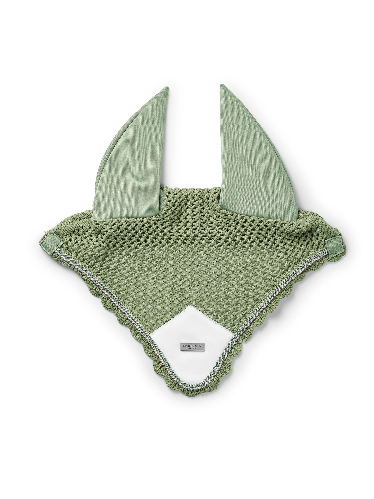 Ear Bonnet Pistachio White