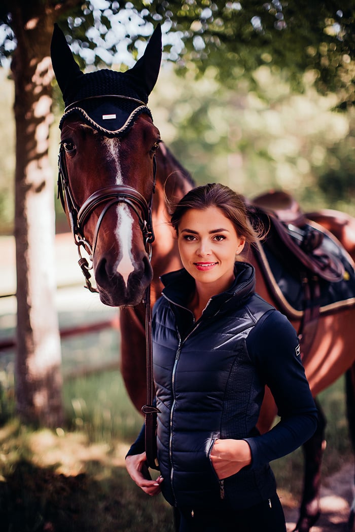 Equestrian Vest Navy