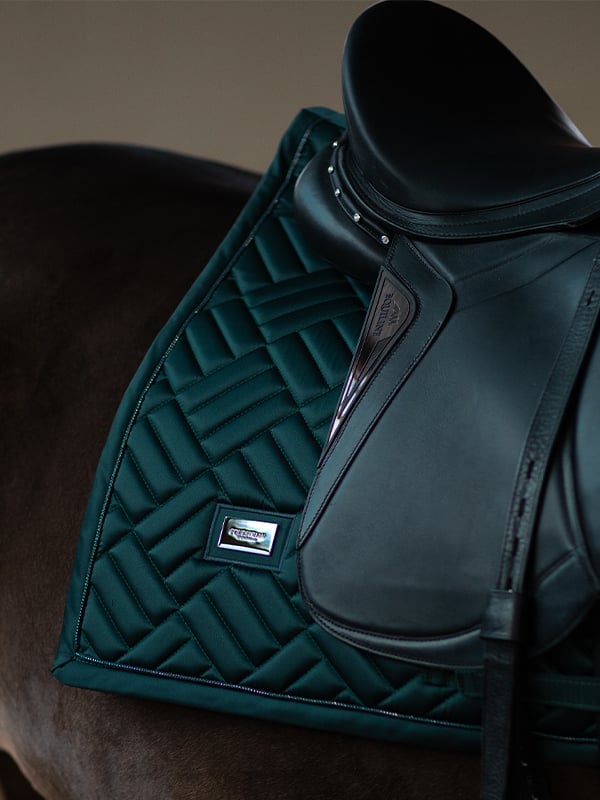 Dressage Saddle Pad Modern Dramatic Monday