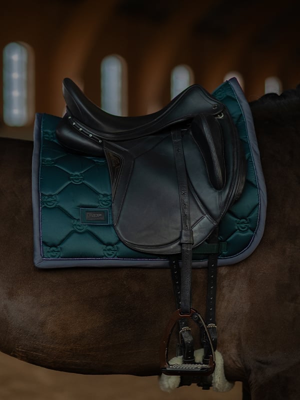 Dressage Saddle Pad Dramatic Monday