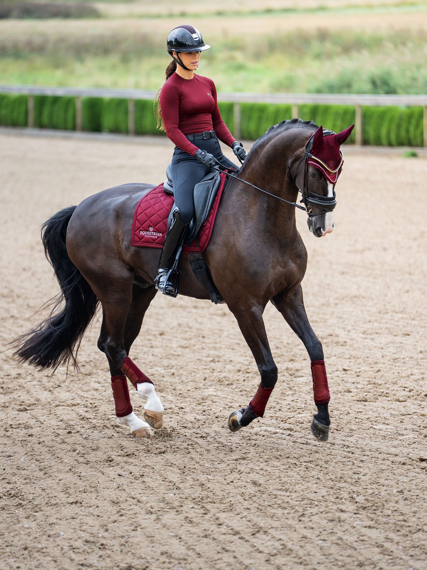 Dynamic Base Layer Top Bordeaux