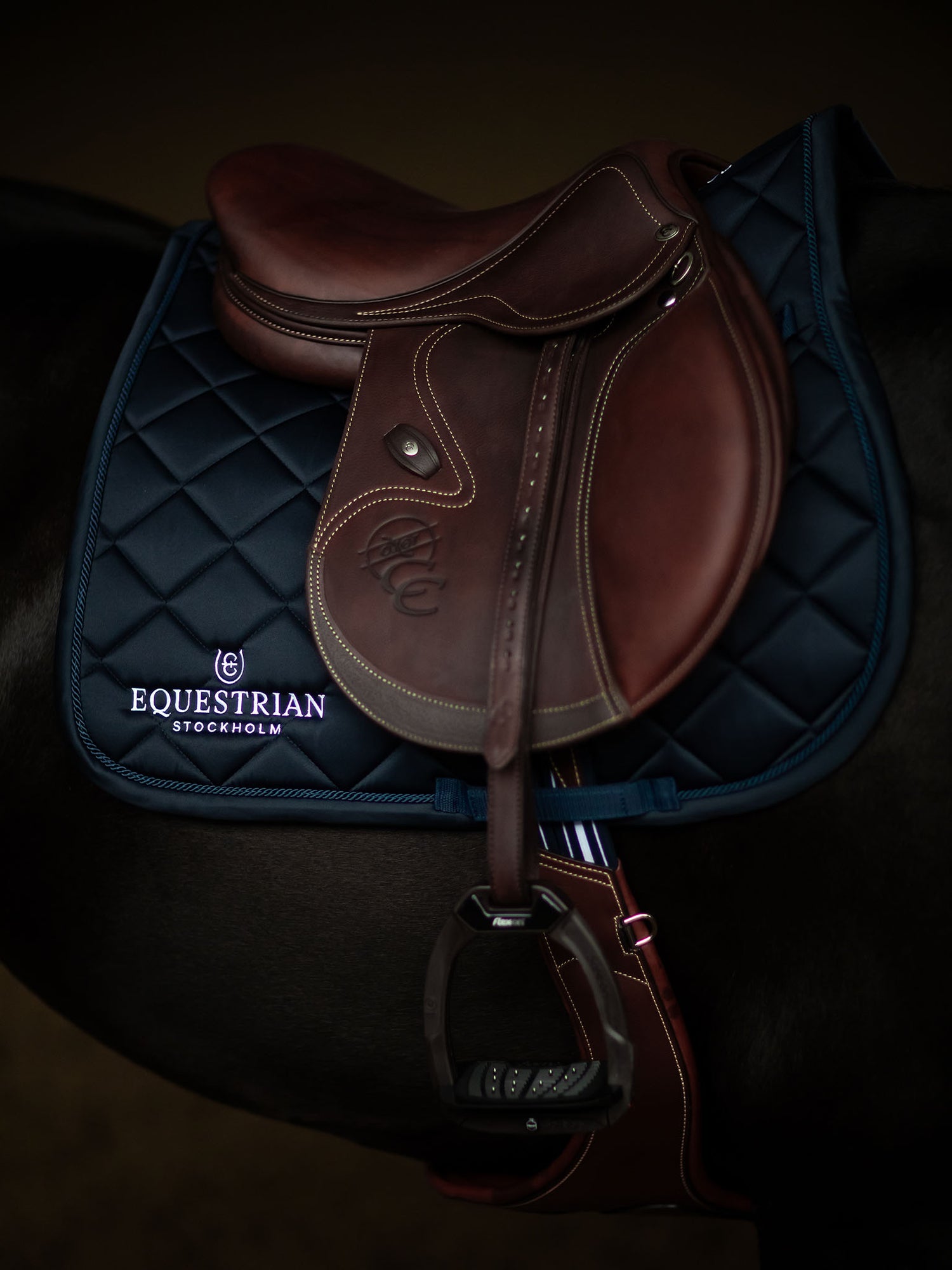 Jump Saddle Pad Line Midnight Blue