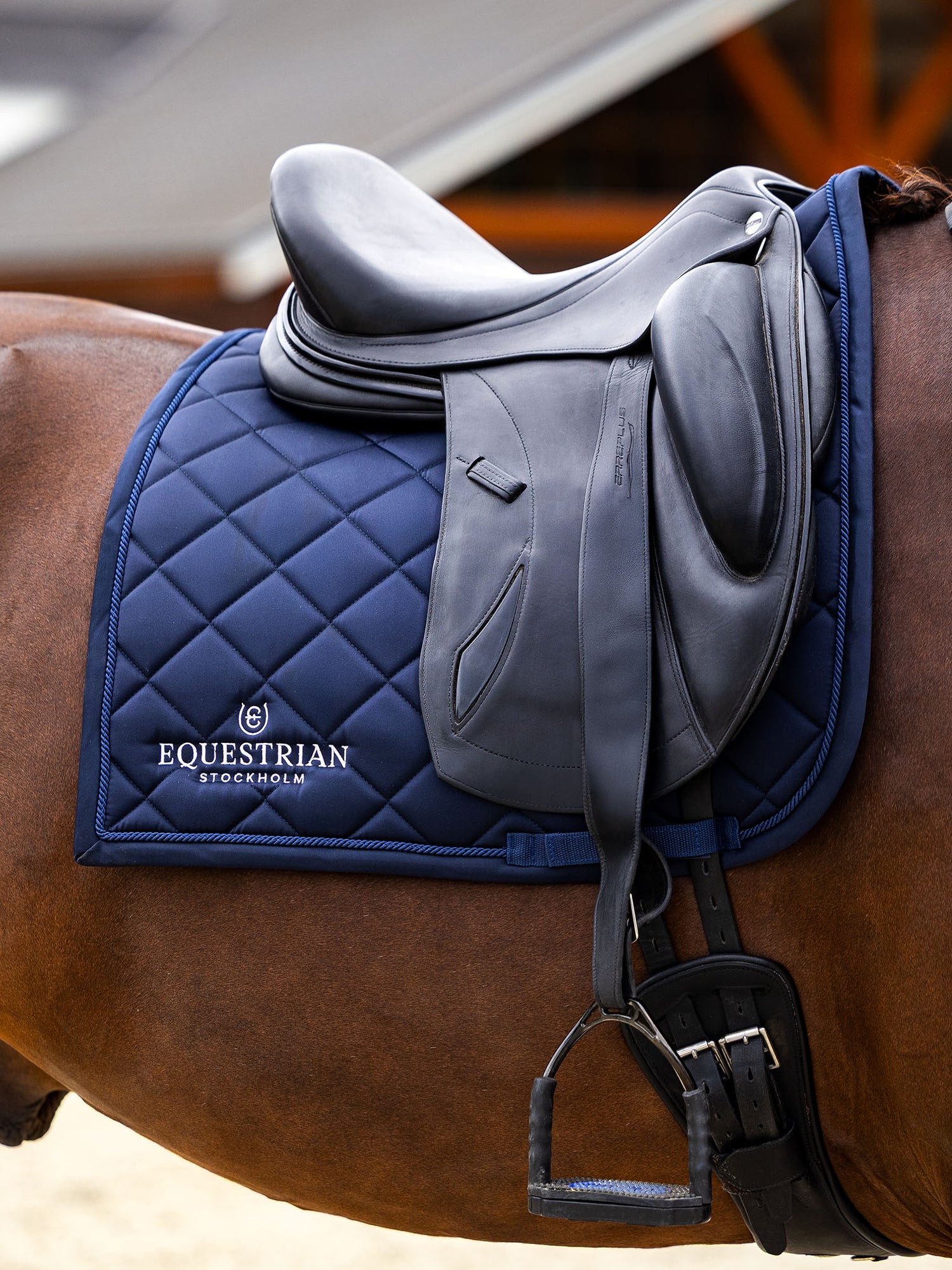 Dressage Saddle Pad Line Midnight Blue