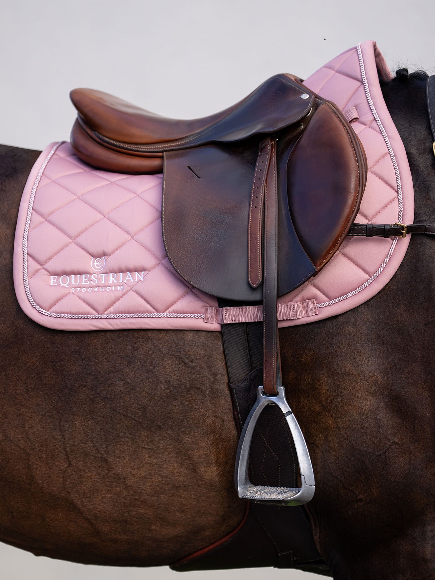 Jump Saddle Pad Line Pink