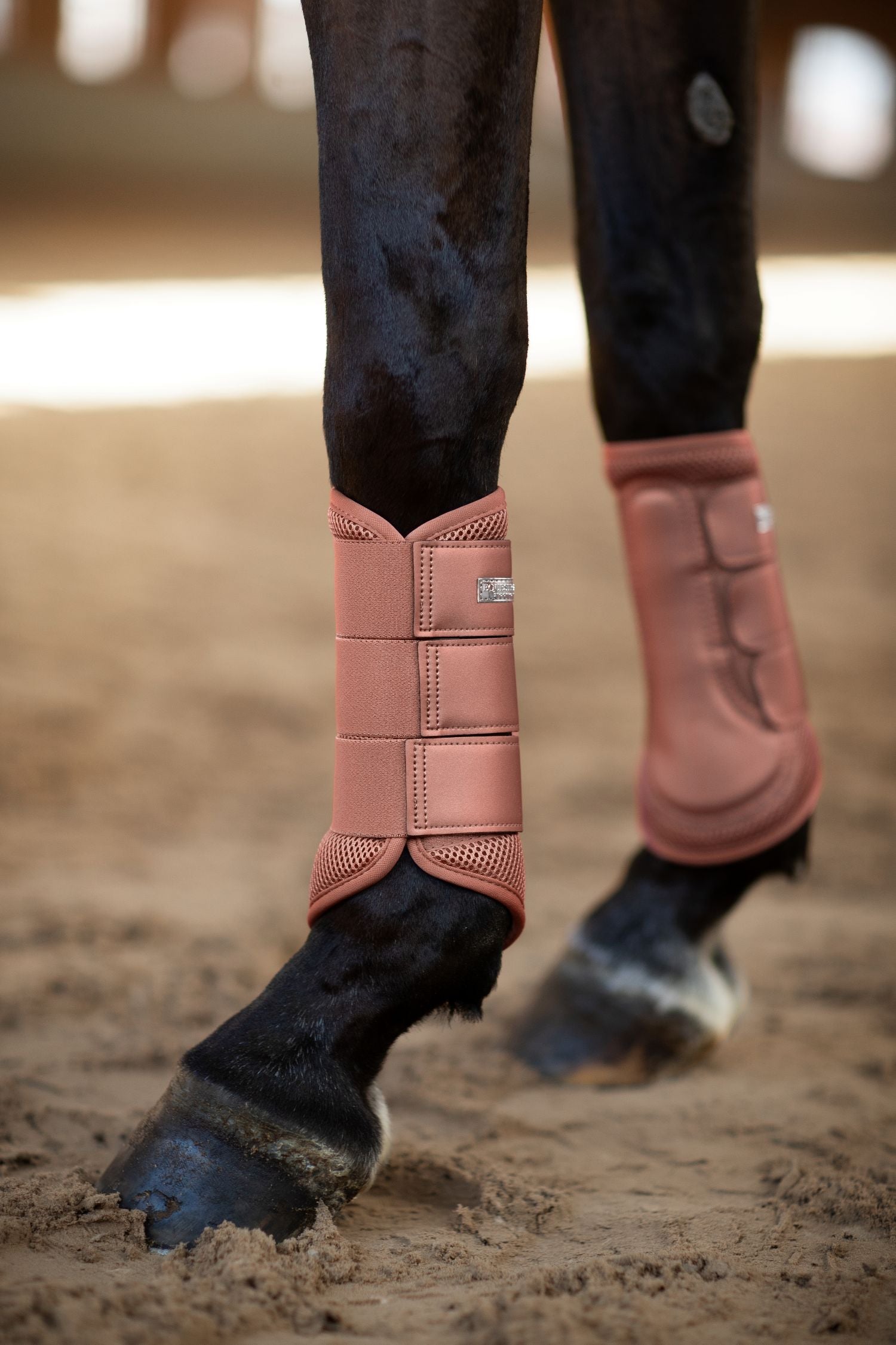 Mesh Brushing Boots Coral