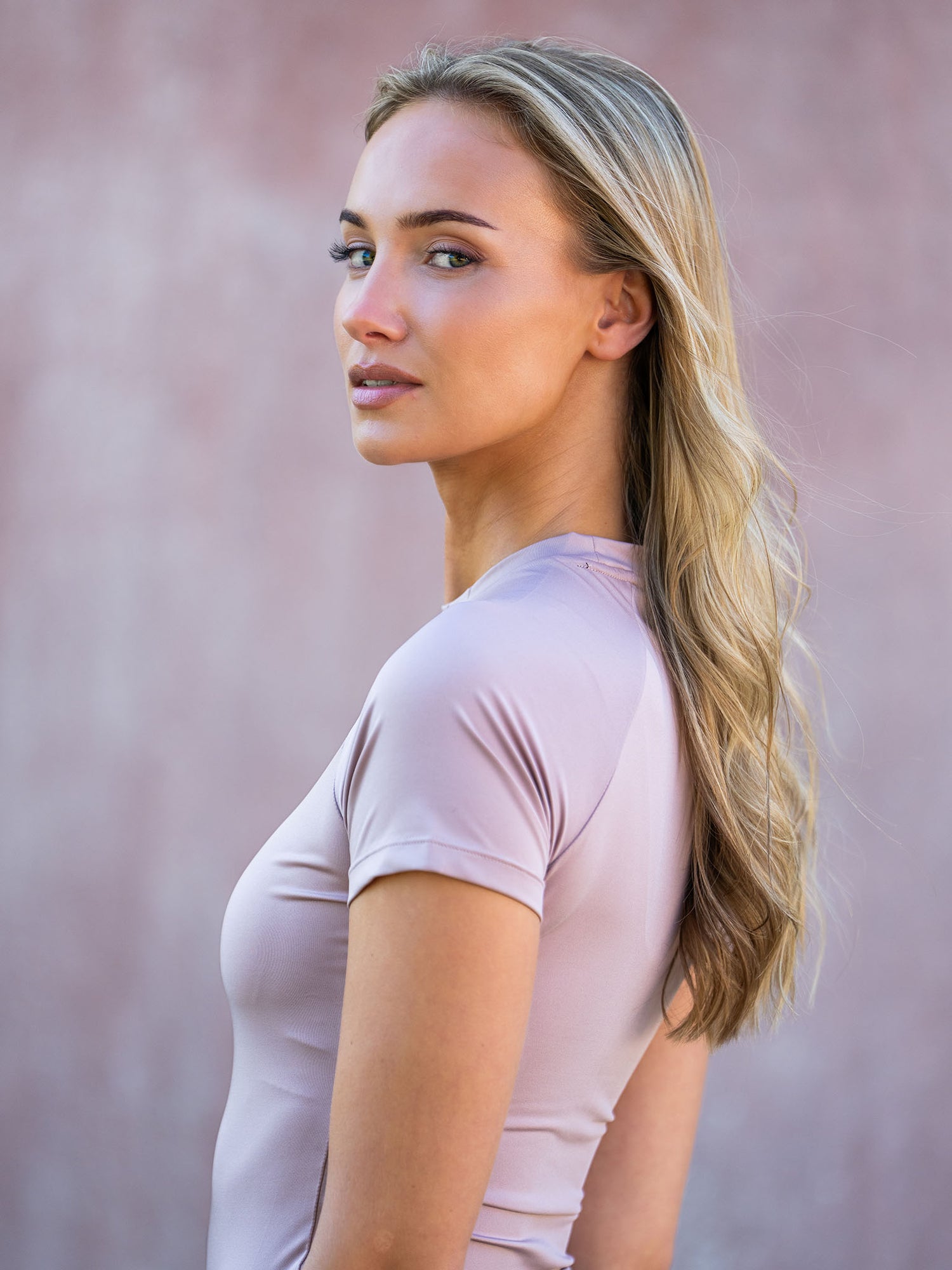 Dynamic Base Layer Short Sleeve Midsummer Blush