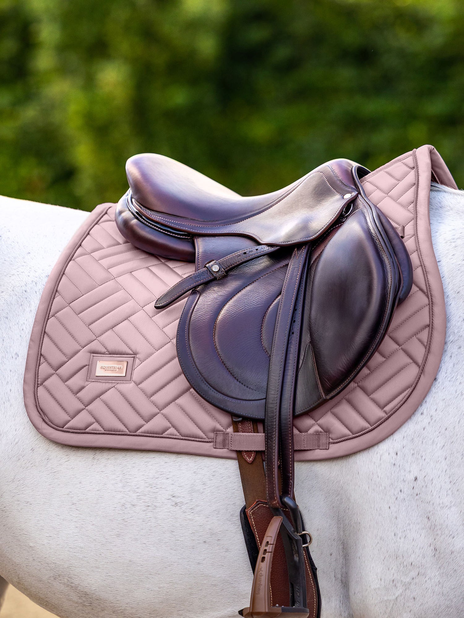 Jump Saddle Pad Modern Midsummer Blush