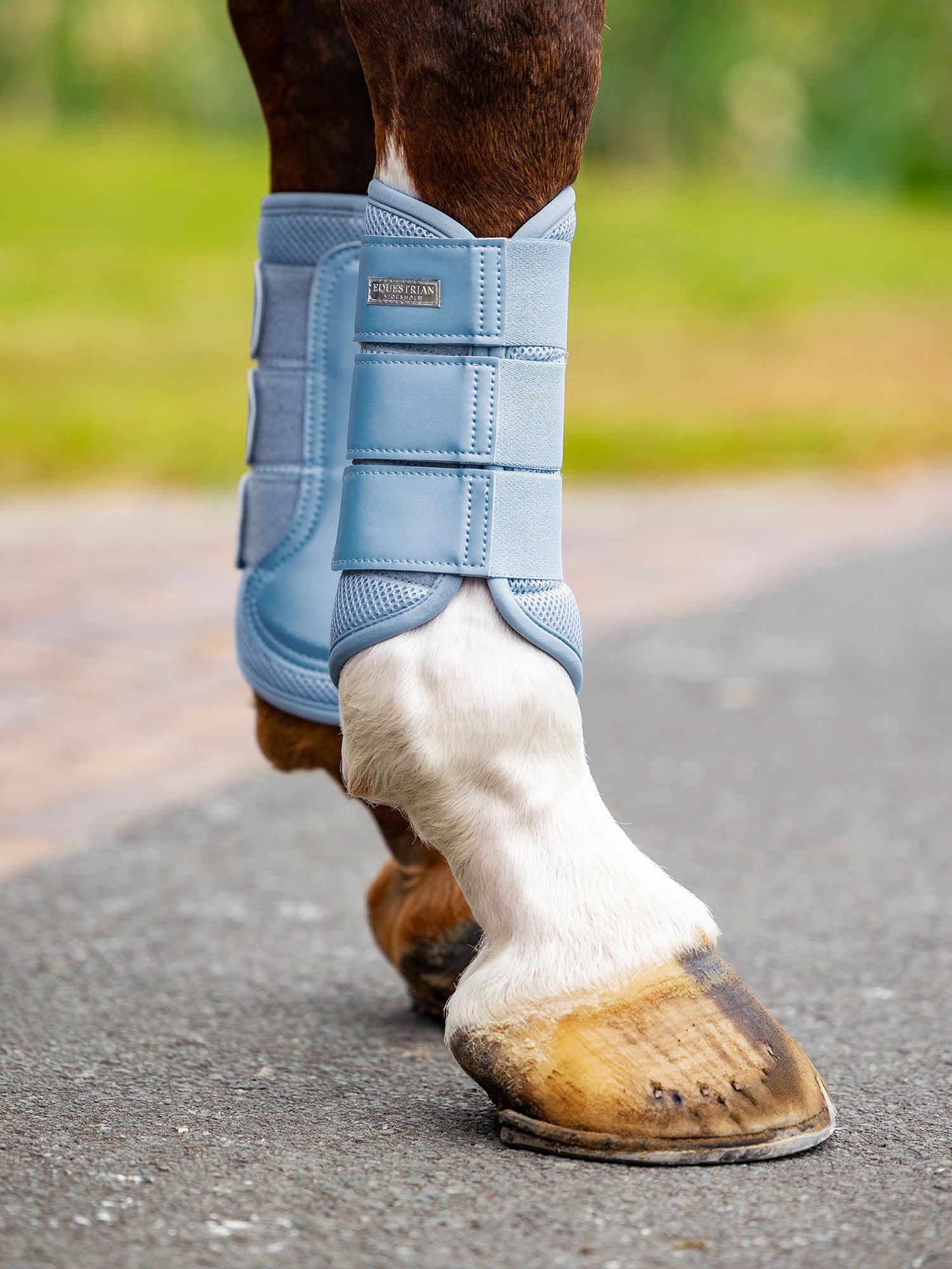 Mesh Brushing Boots Midsummer Blue