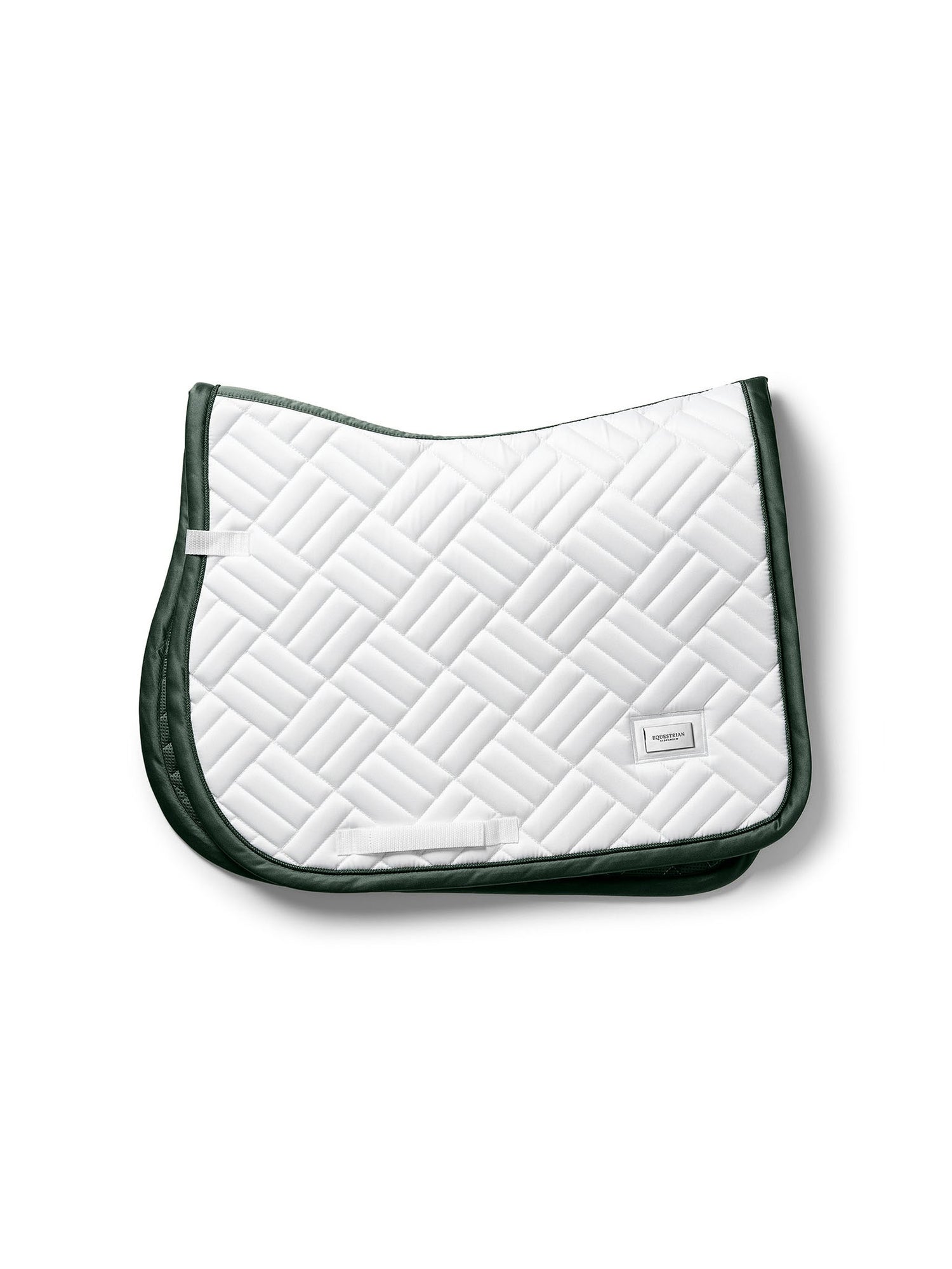 Jump Saddle Pad Modern White Sycamore Green