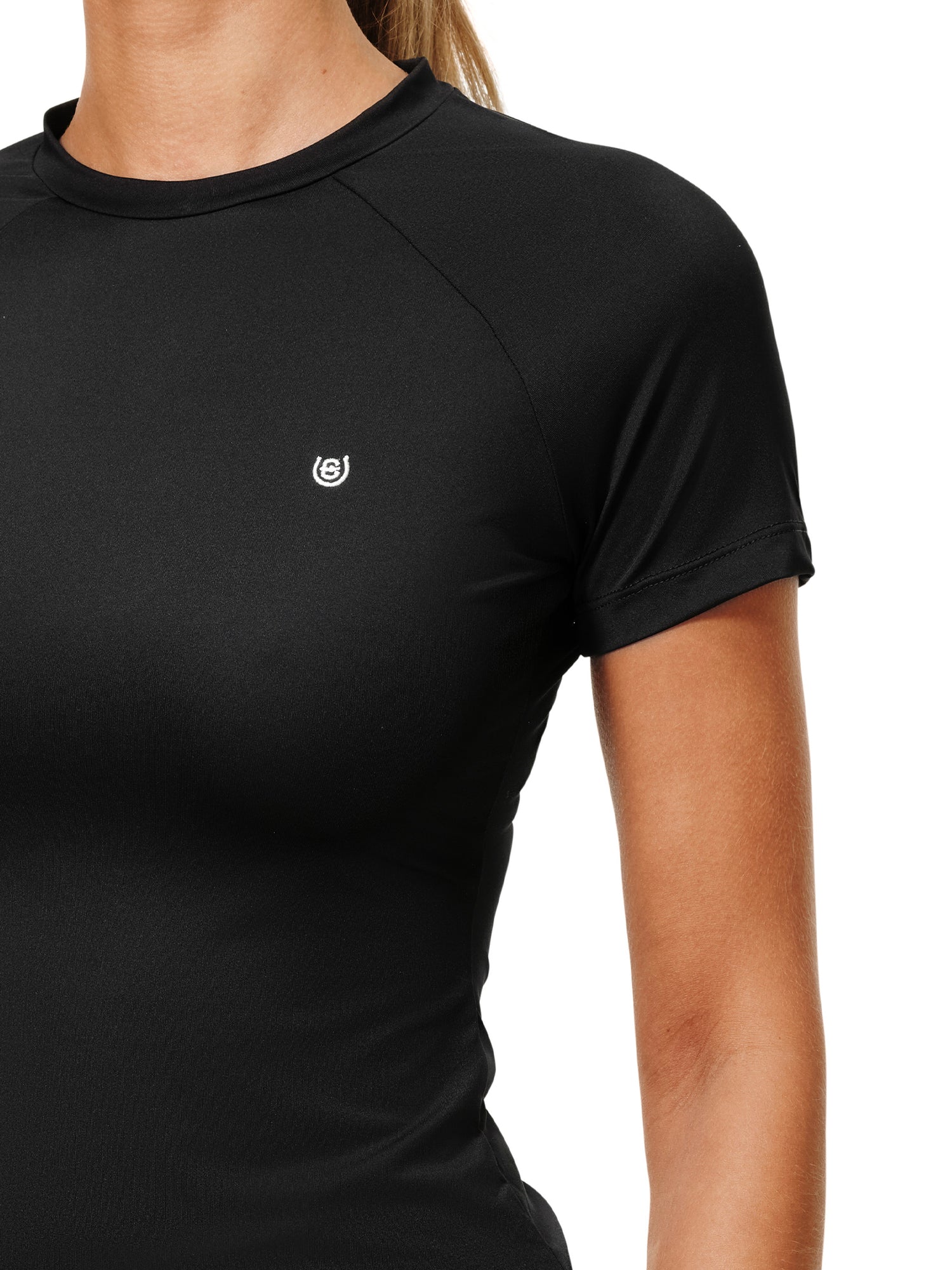 Haut Dynamic Base layer à manches courtes Black