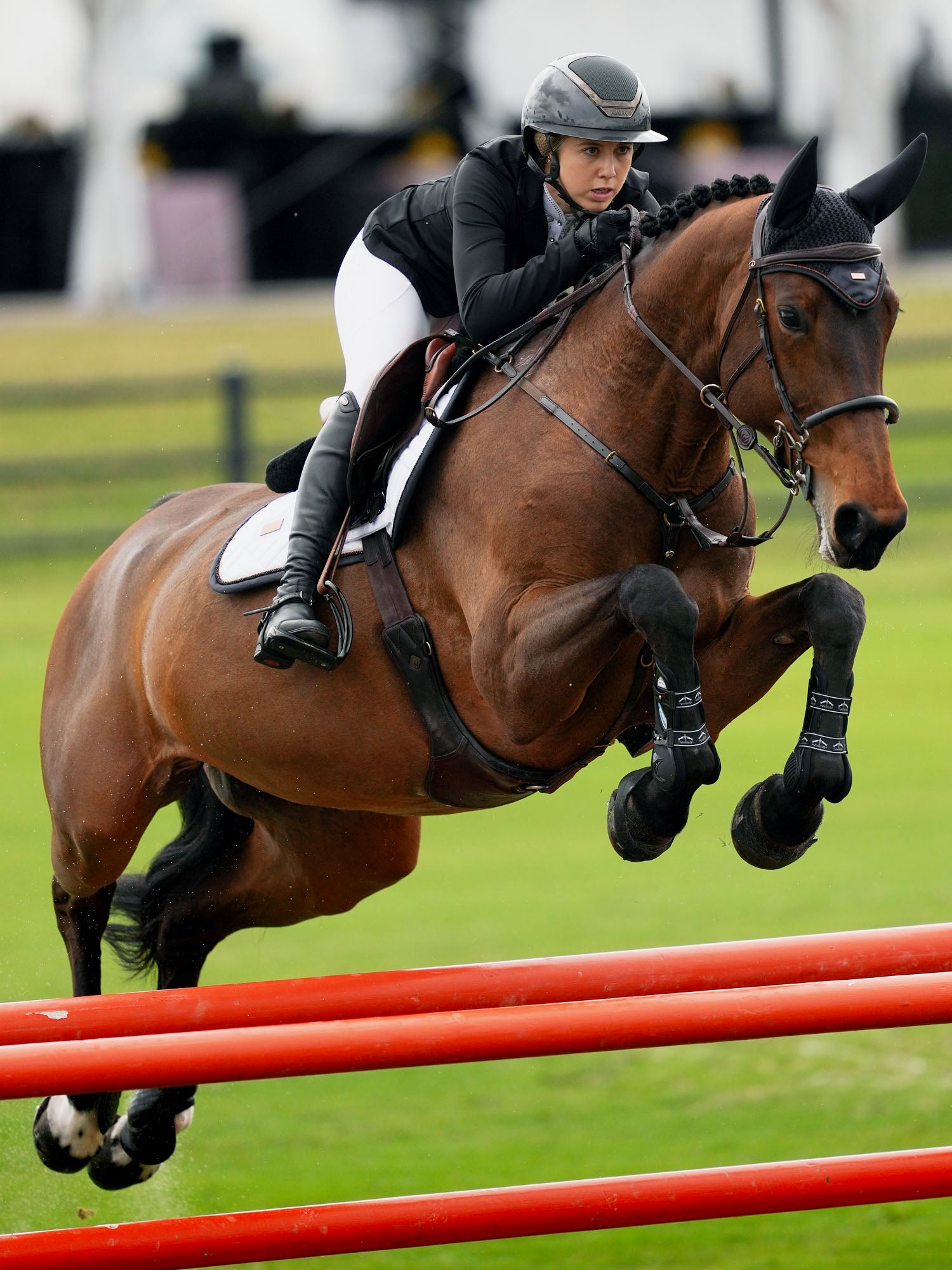 Padded Fliegenhaube Modern Dark Ocean