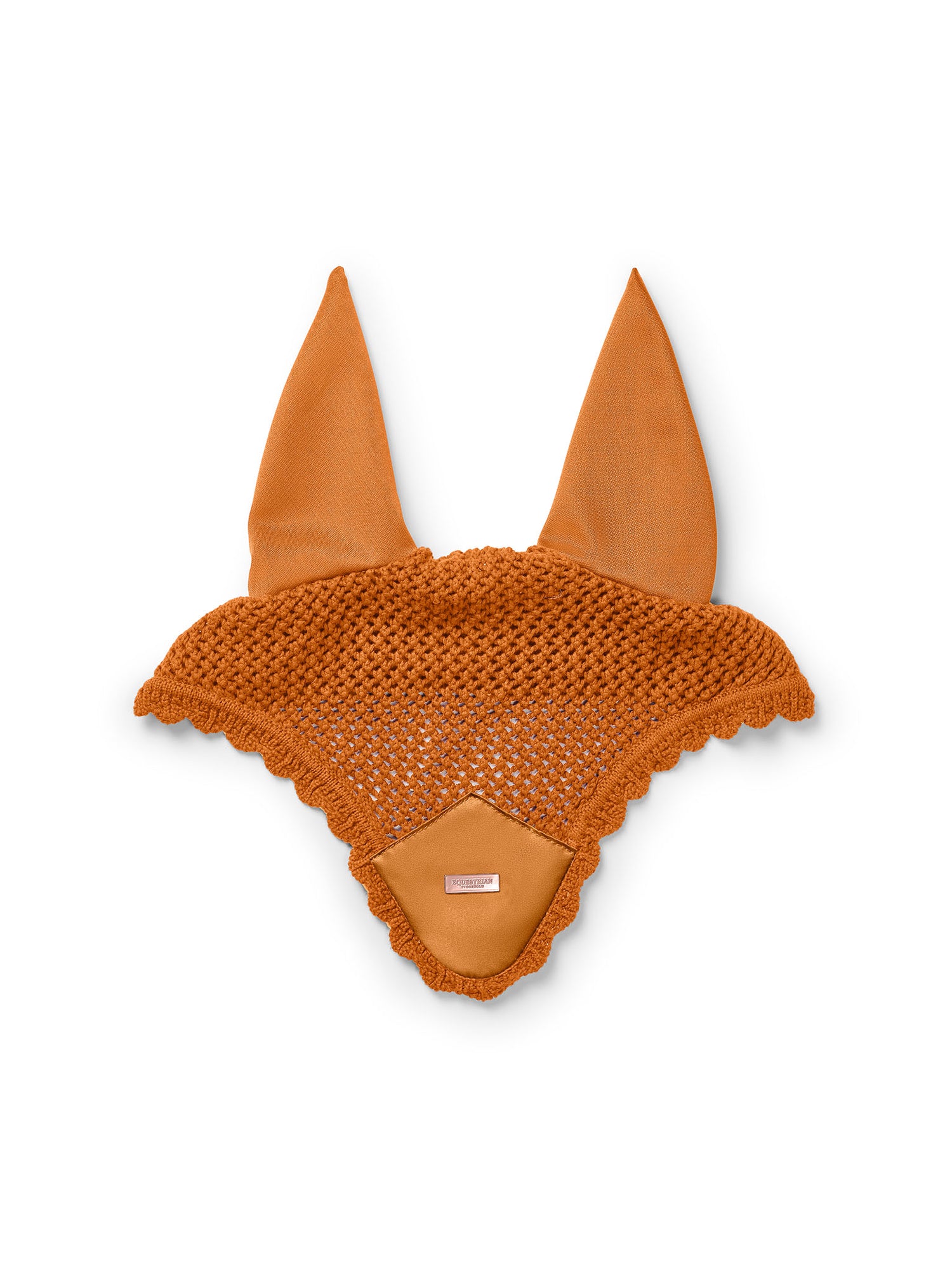 Ear Bonnet Satin Chestnut