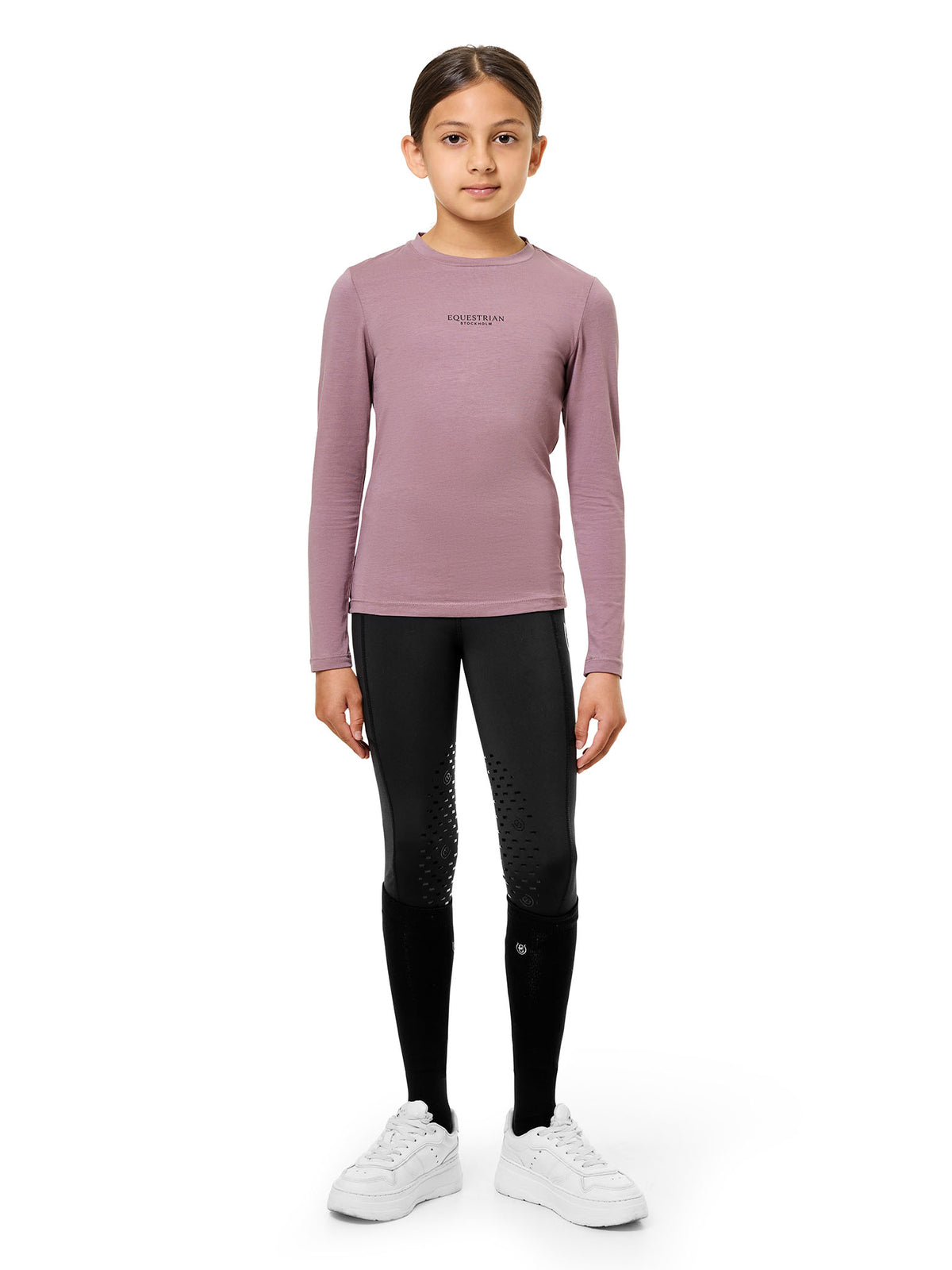 Soft Cotton Base Layer Young Rider Blush