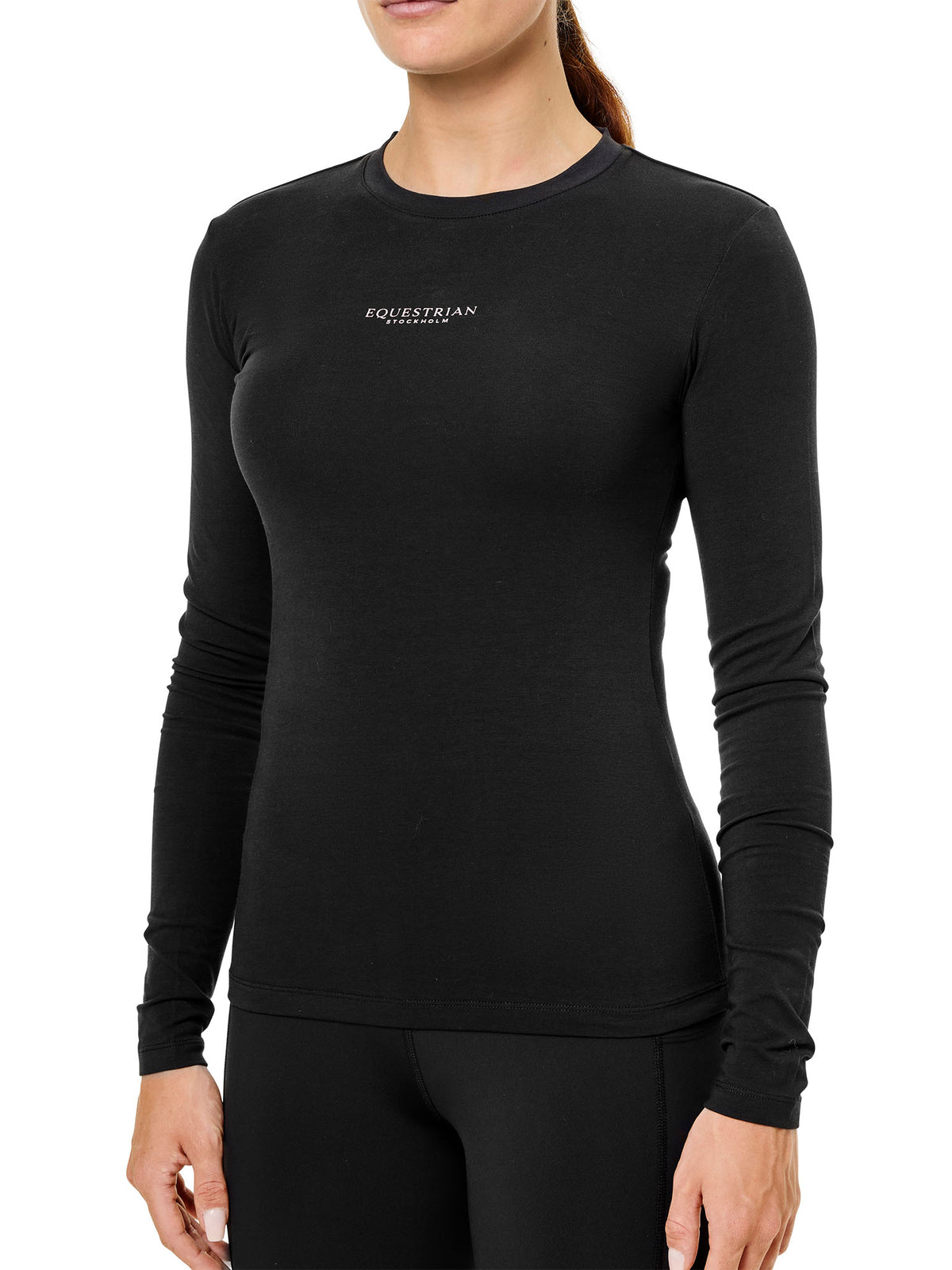 Base Layer Soft Cotton Black Blush