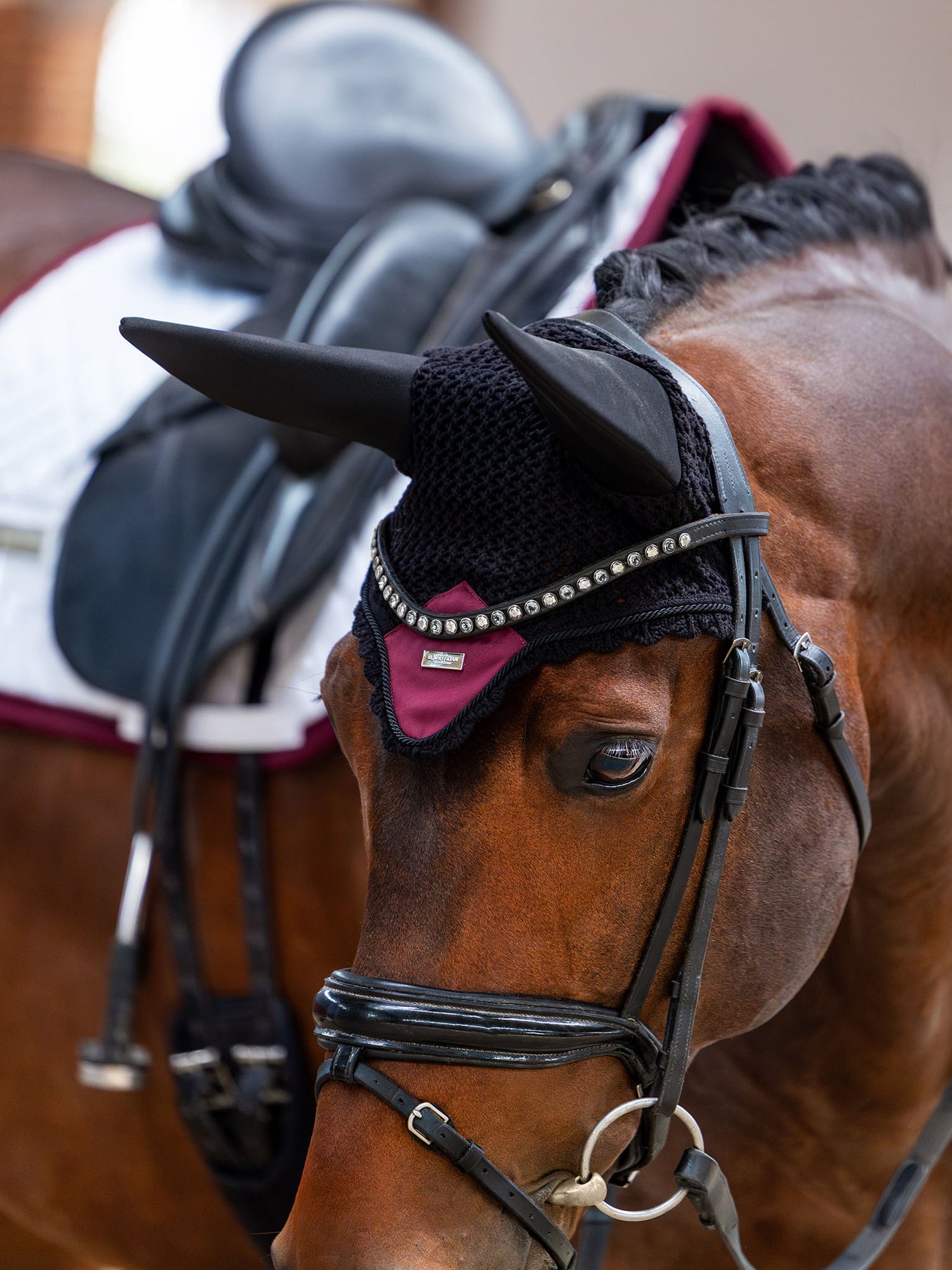 Soundless Ear Bonnet Merlot
