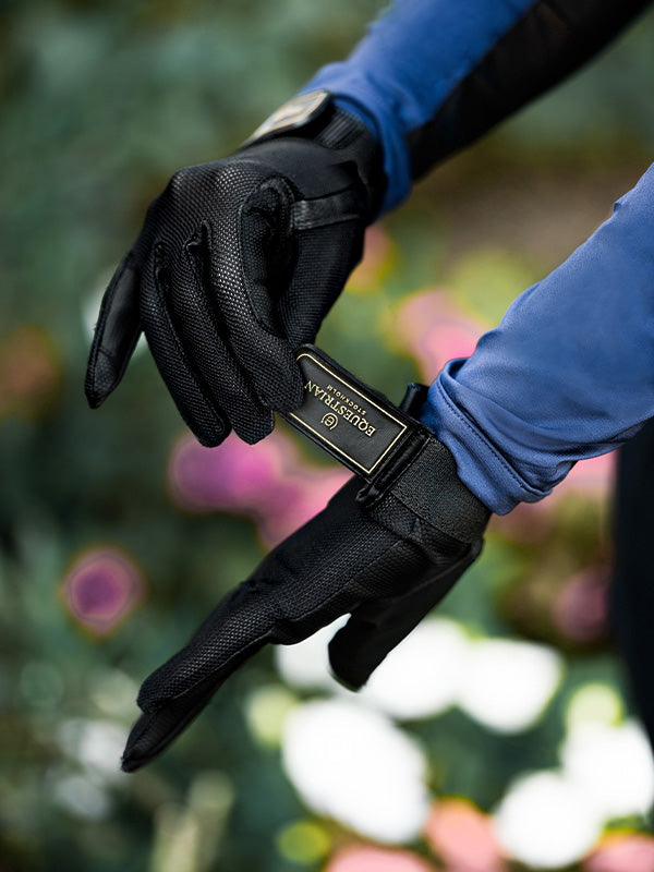 Sommar Ridhandskar Black Gold