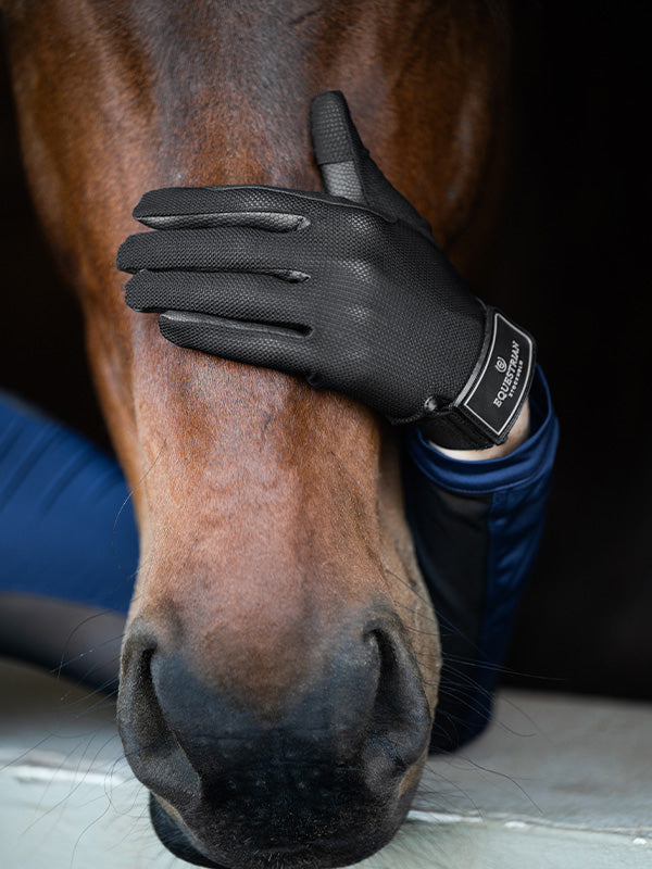 Riding Summer Gloves Black Edition