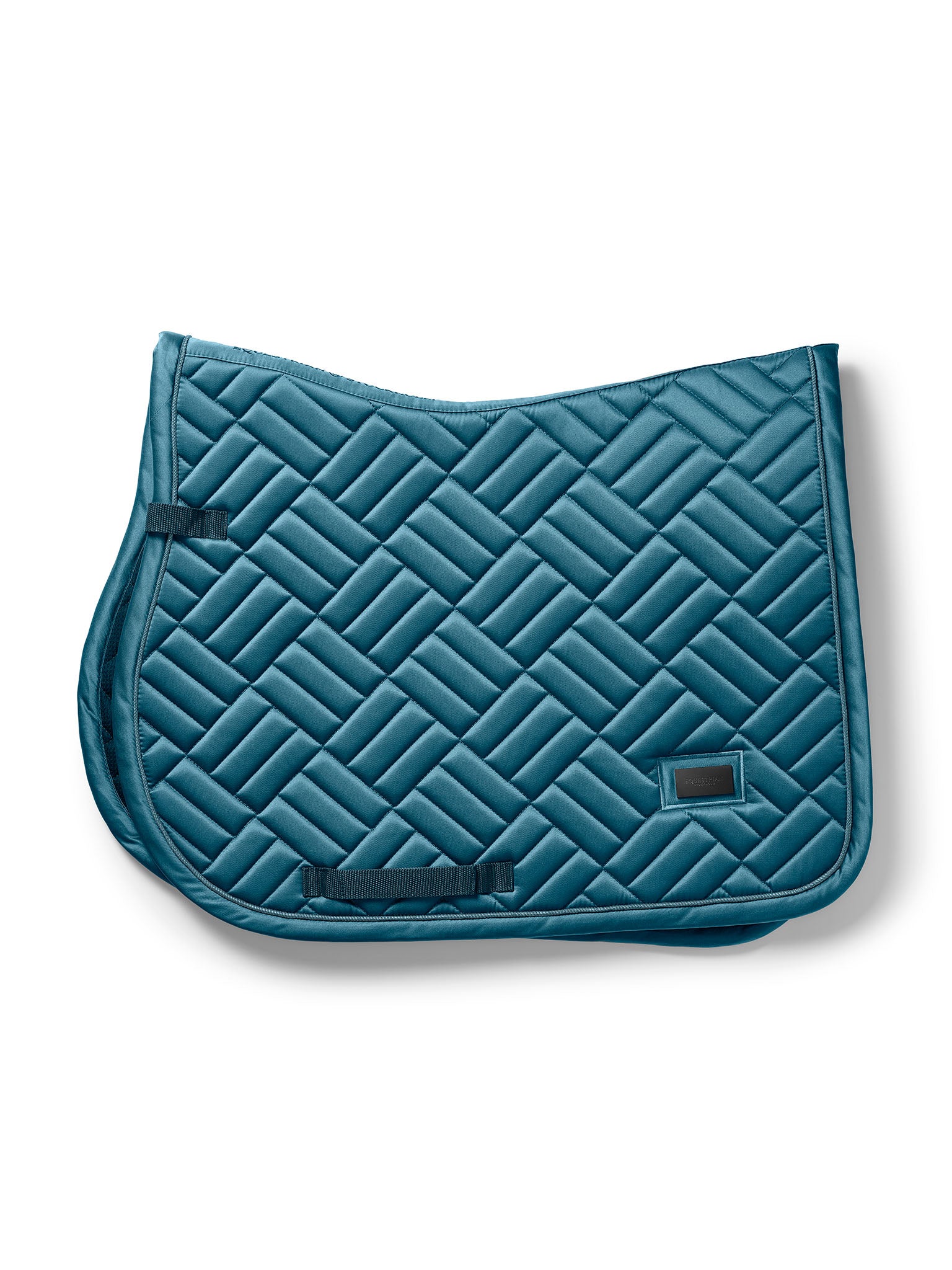 TealBlue_Modern_SaddlePad_Jump