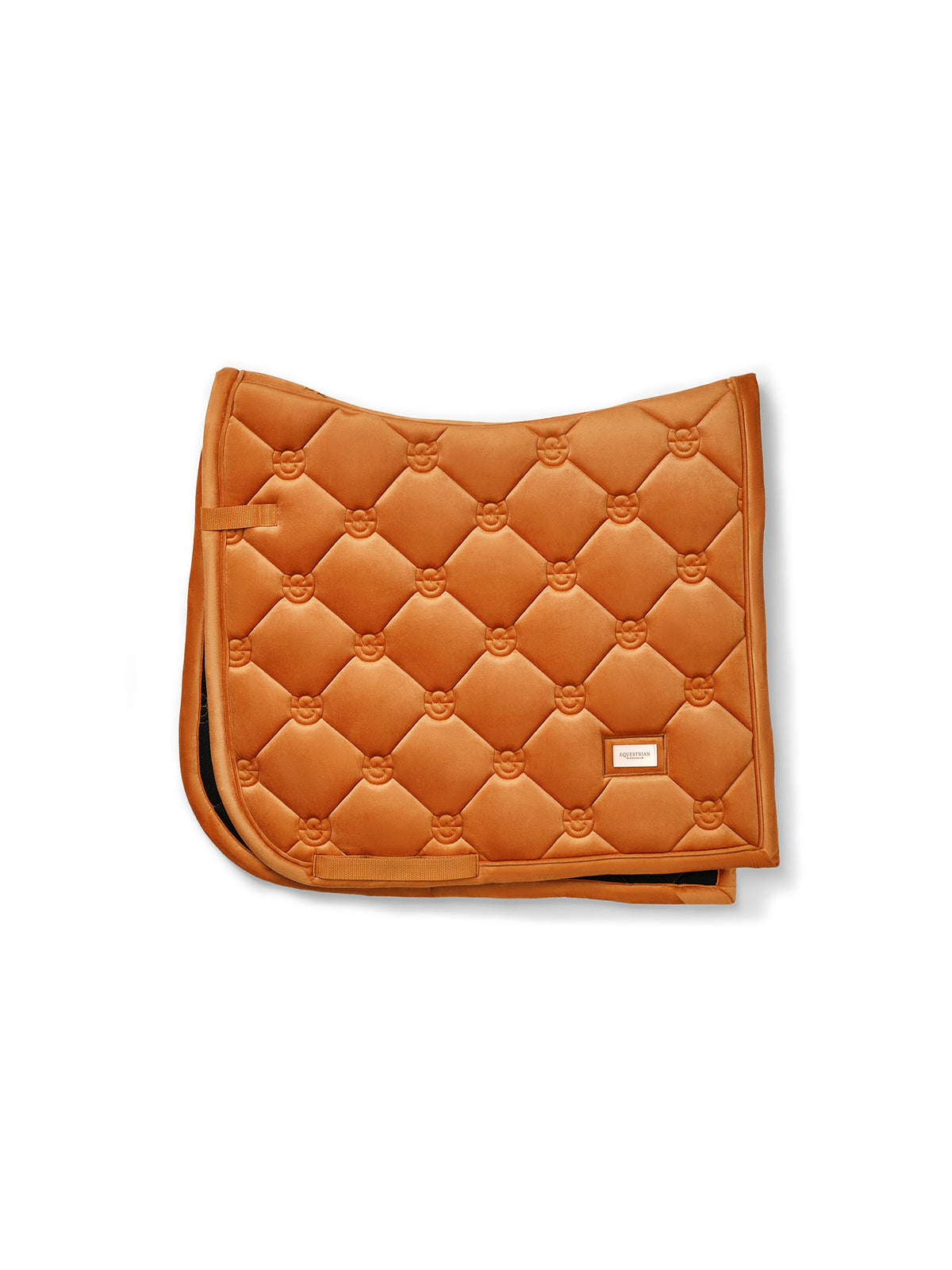 Dressage Saddle Pad Velvet Chestnut