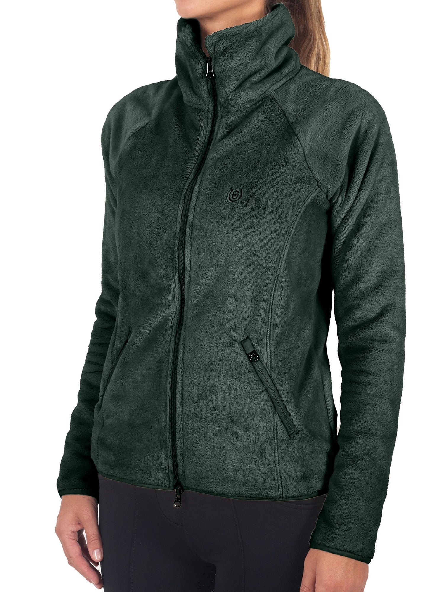Velvet Fleece Jacket Sycamore Green