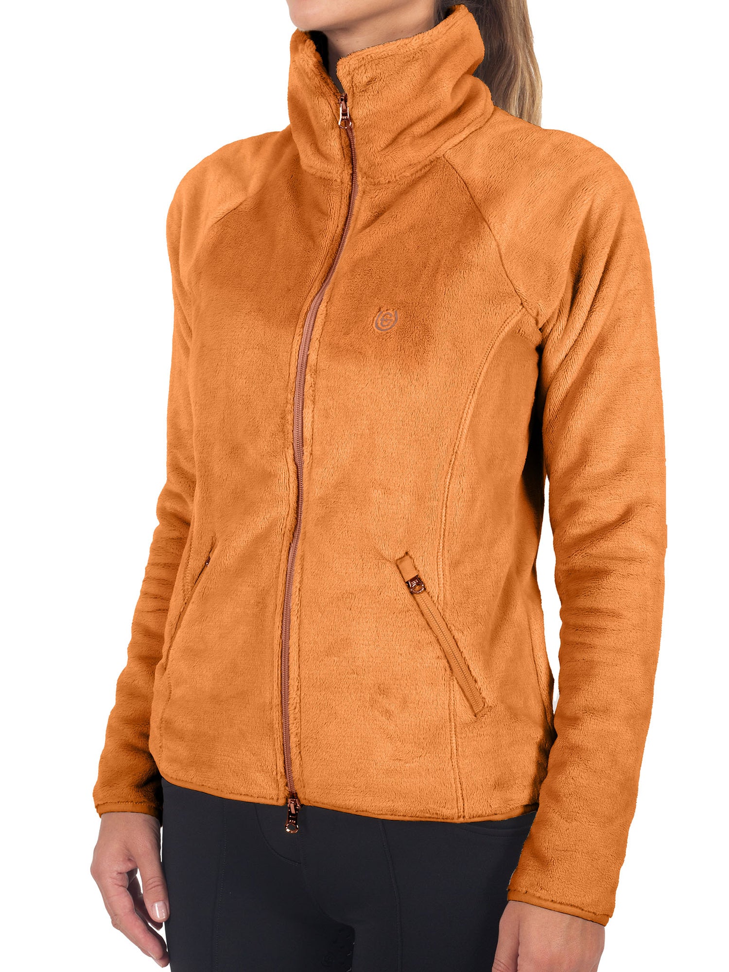 Velvet Fleece Jacket Chestnut