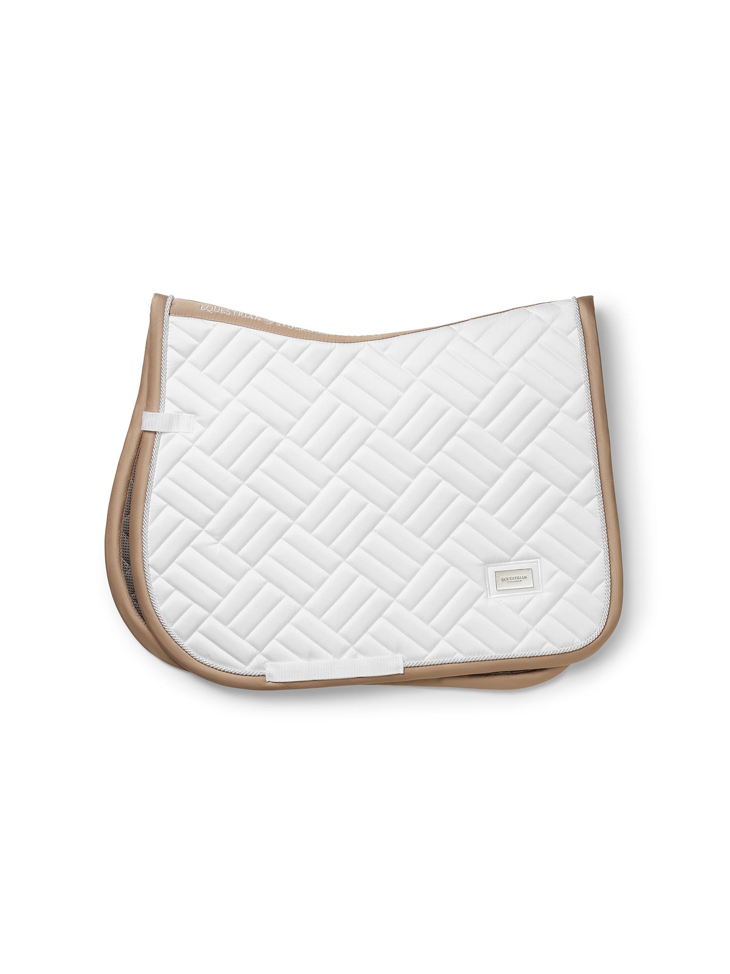 Jump Saddle Pad Modern White Sand