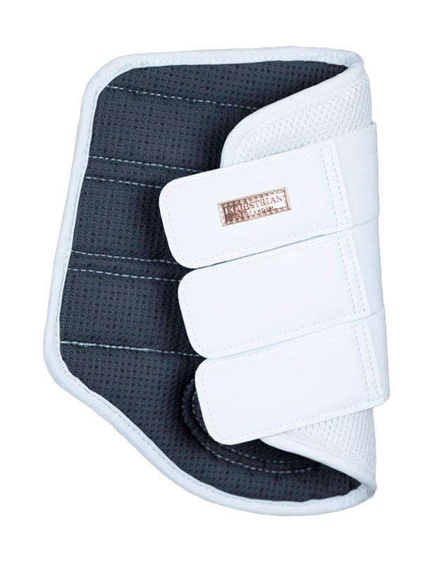 Mesh Brushing Boots White Rose Gold