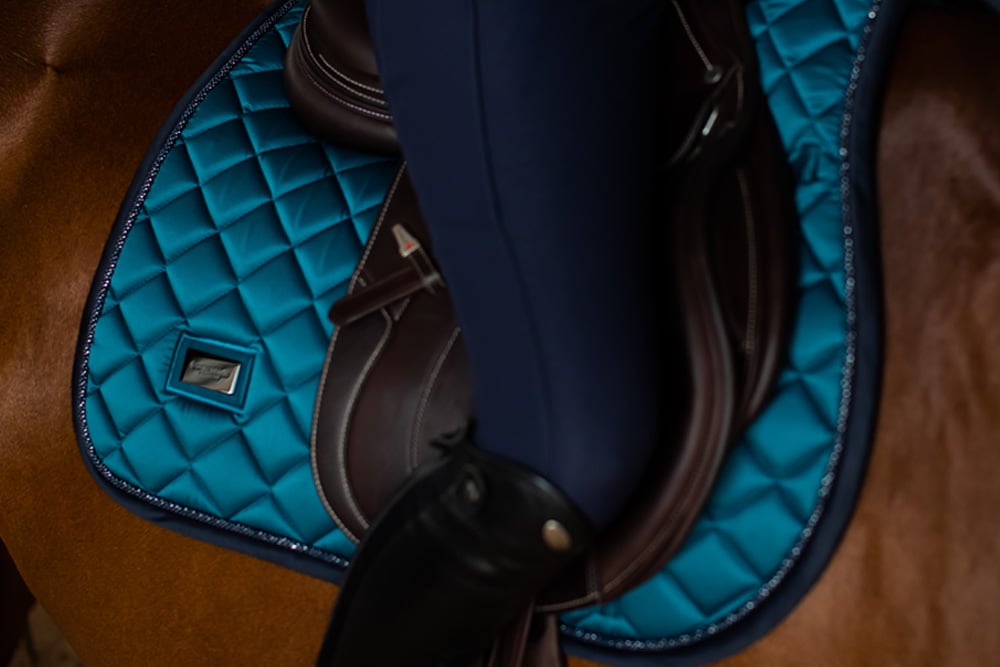 Jump Saddle Pad Aurora Blues