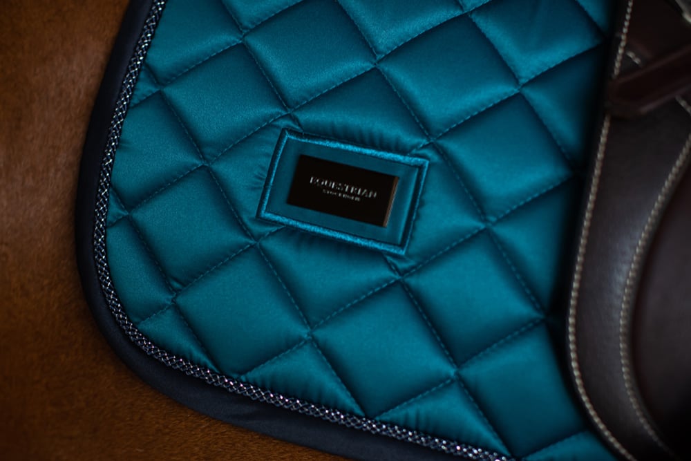 Jump Saddle Pad Aurora Blues