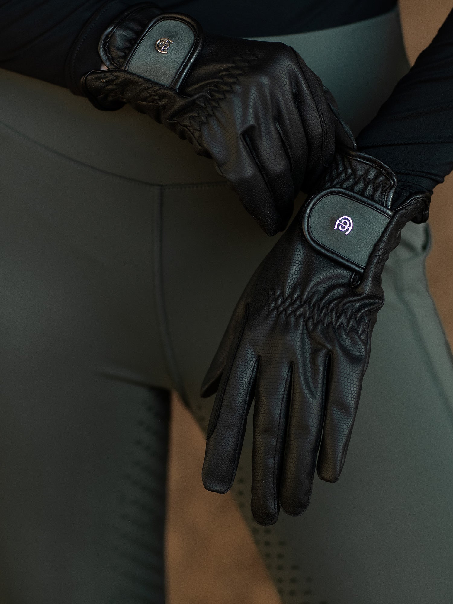 Gants d’équitation Motion Avenue Green