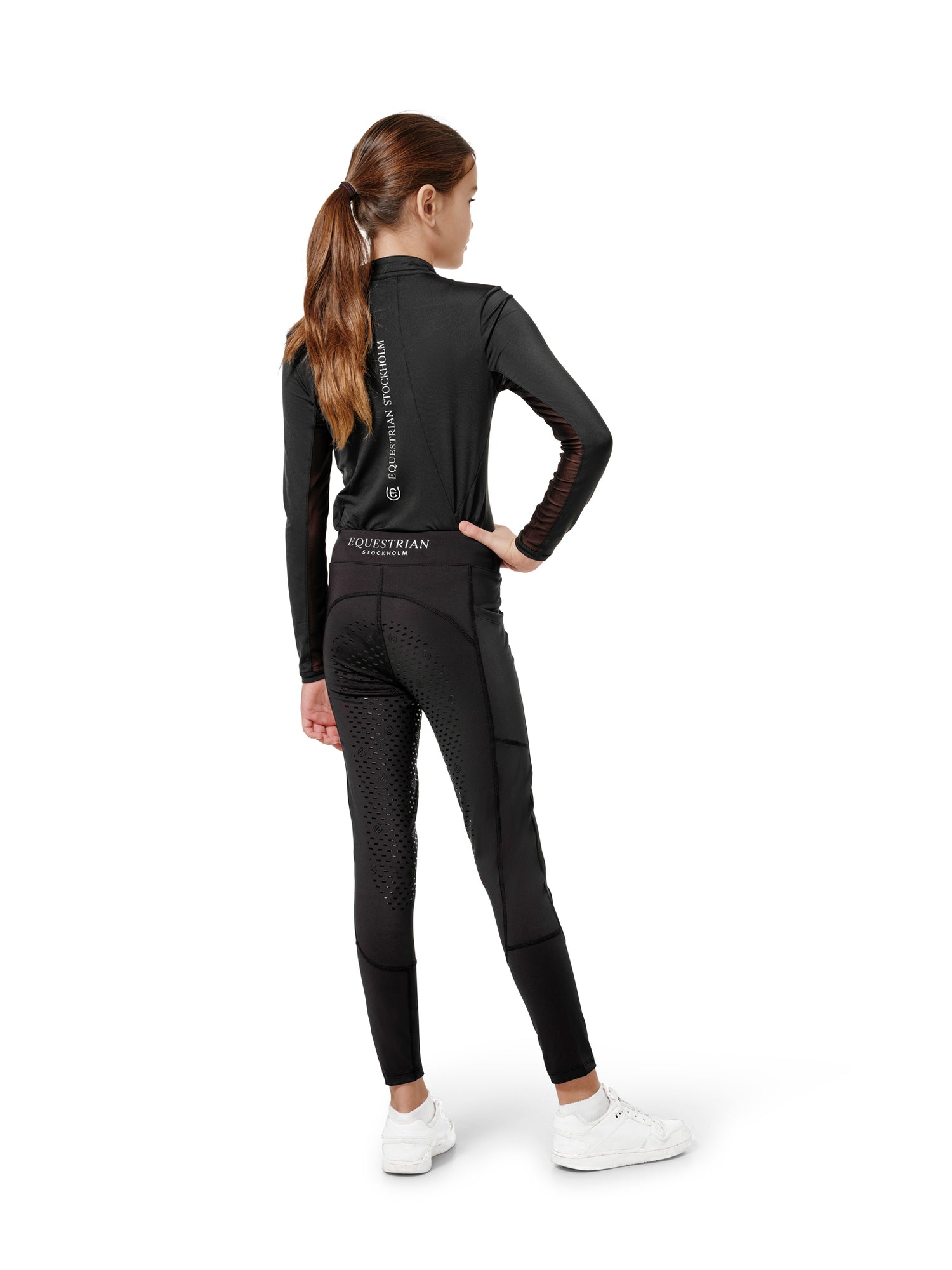 Riding Tights Movement Young Rider Black Edition