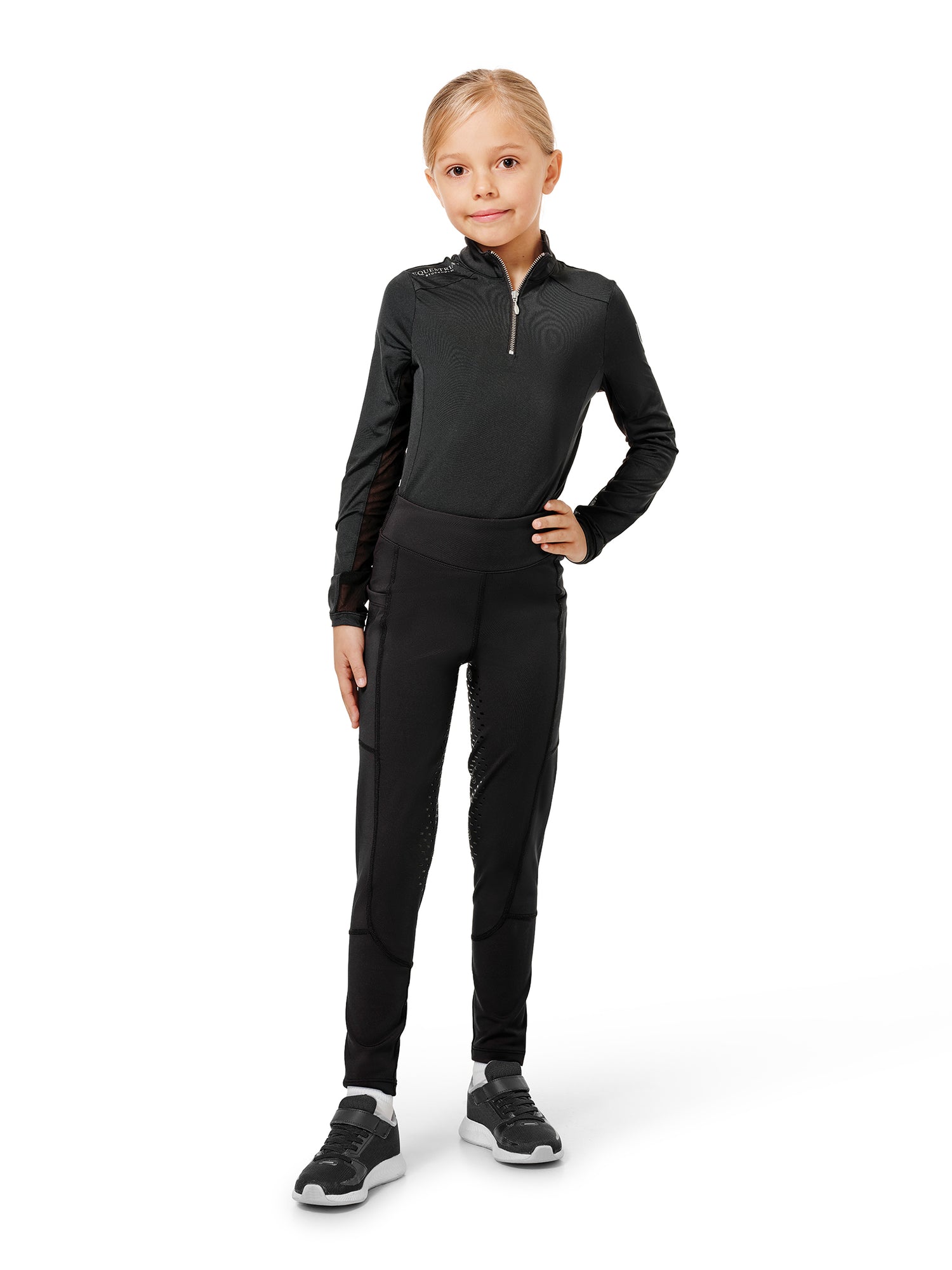 Ridtights Movement Young Rider Black Edition