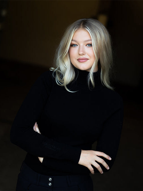 Polo tricoté Black Edition