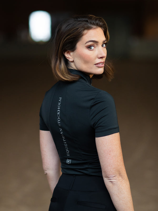 UV Protection Top Short Sleeve Black Edition